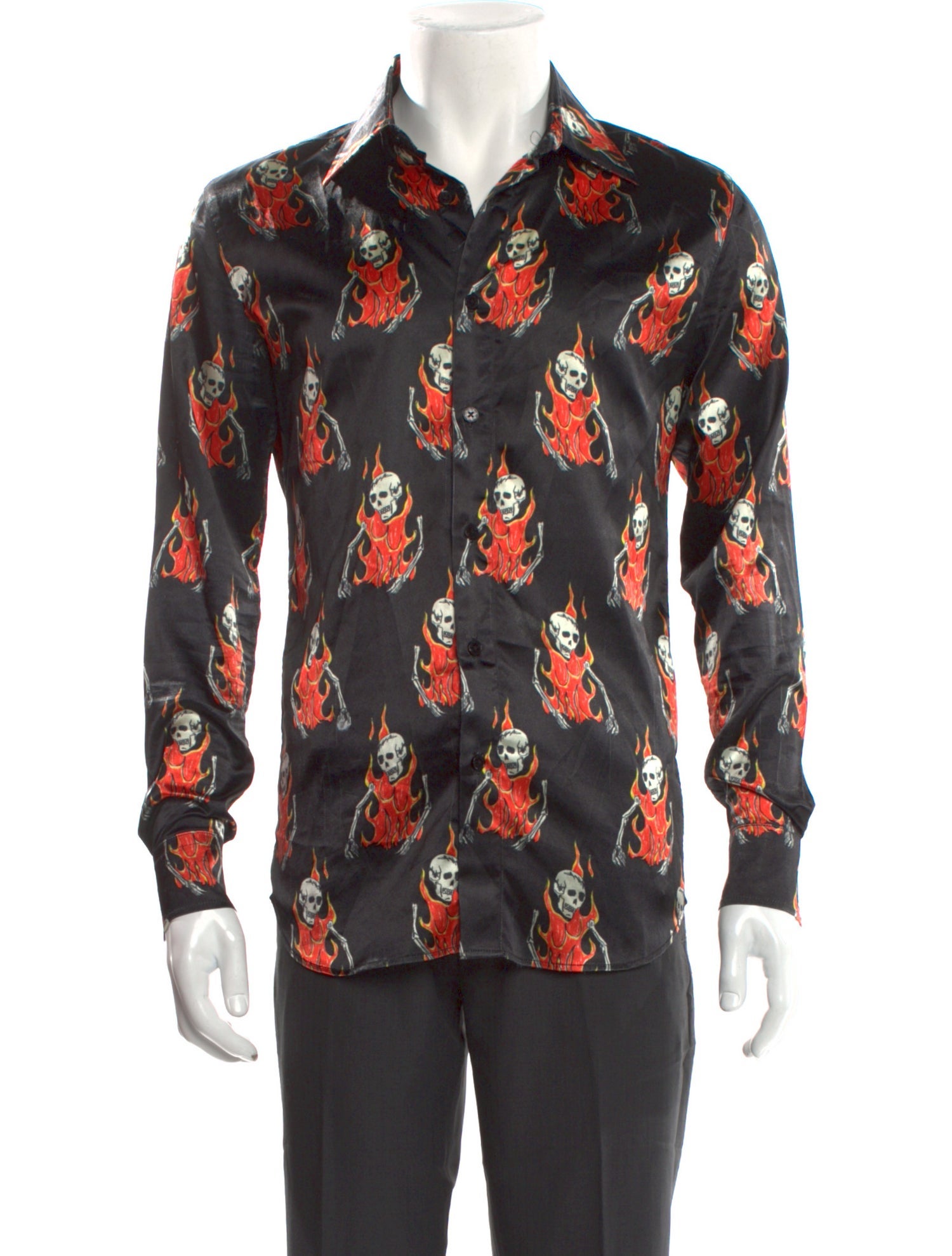 SSS World Corp. Printed Long Sleeve Shirt