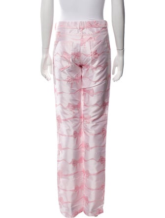 Saint Sintra Printed Straight Leg Pants