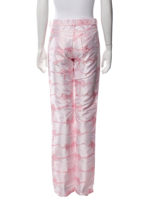 Saint Sintra Printed Straight Leg Pants