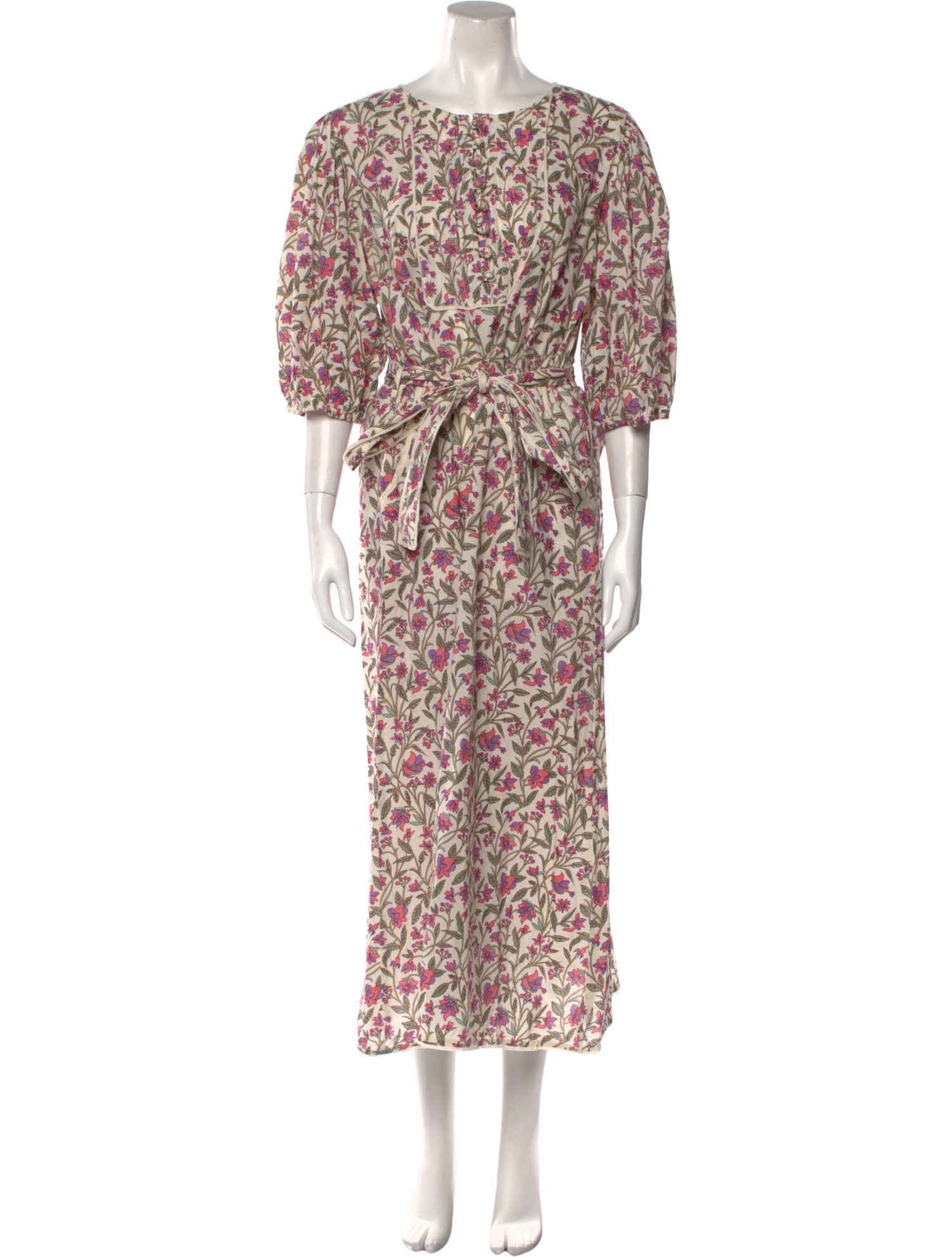 Sue Sartor Printed Long Dress