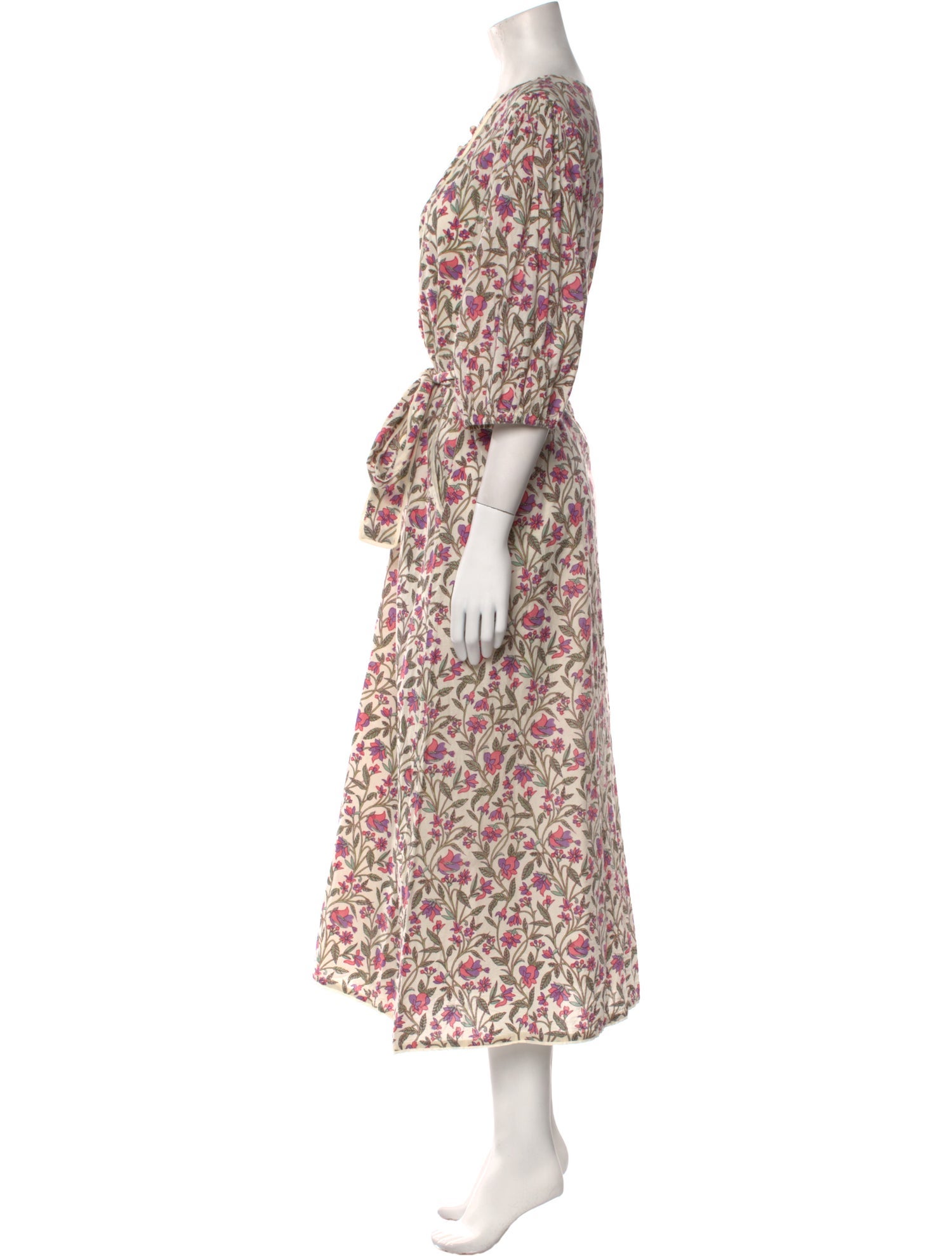 Sue Sartor Printed Long Dress