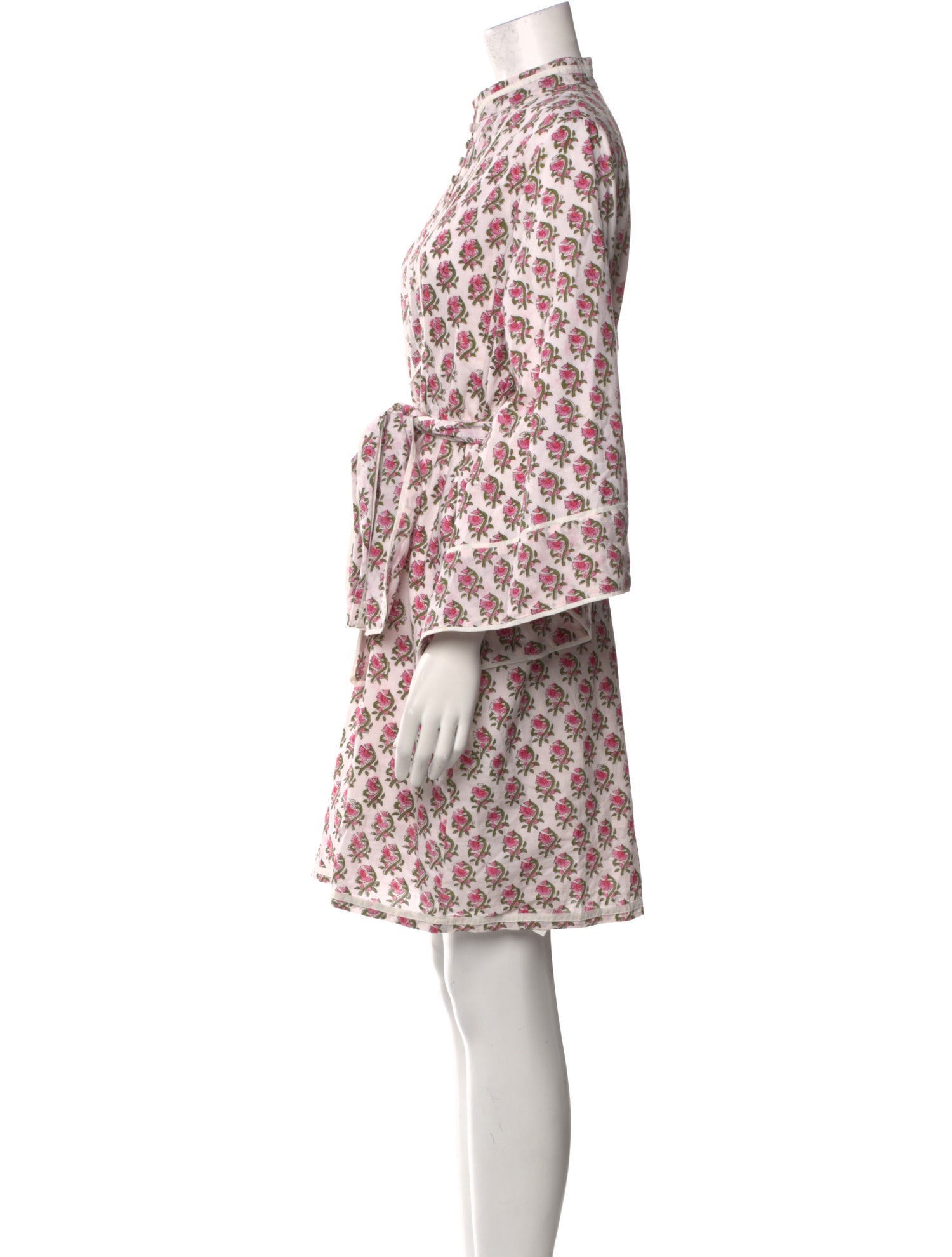 Sue Sartor Printed Knee-Length Dress