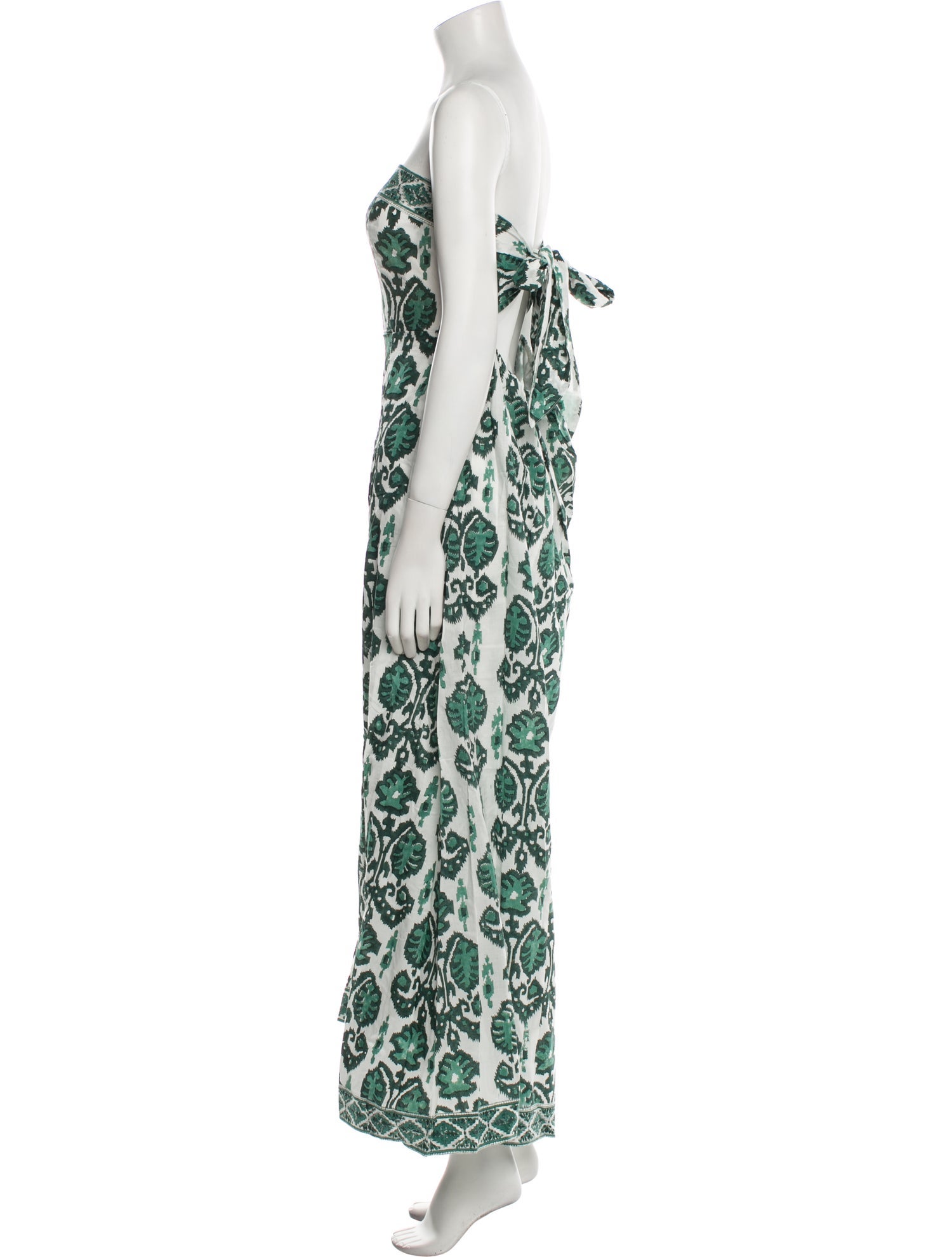 Sue Sartor Printed Long Dress