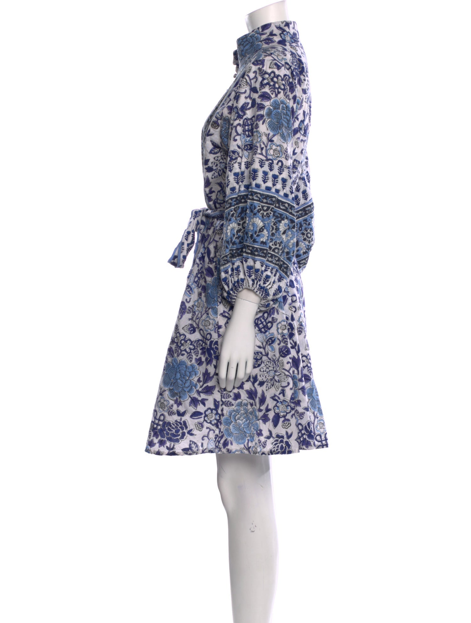 Sue Sartor Printed Mini Dress