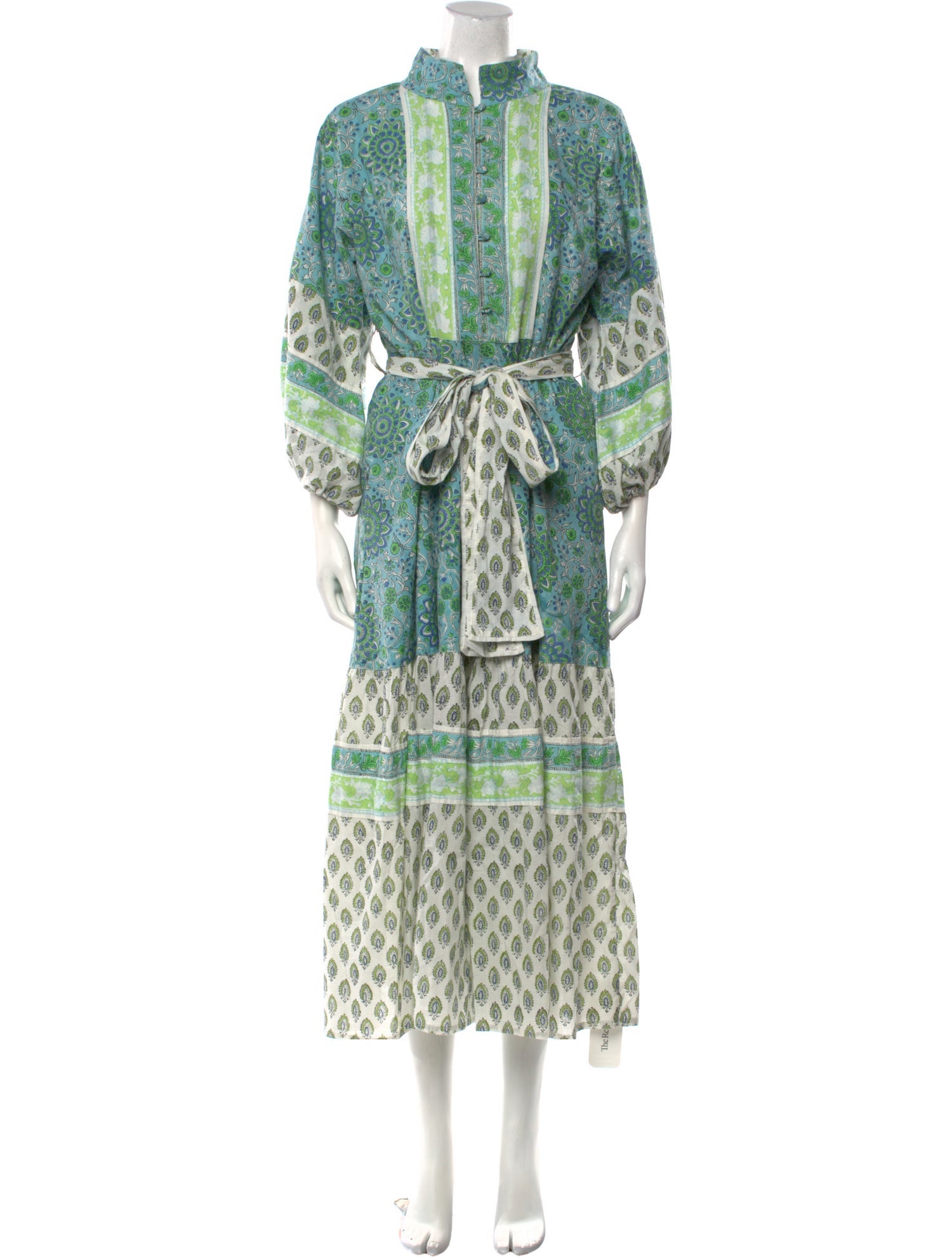 Sue Sartor Printed Long Dress