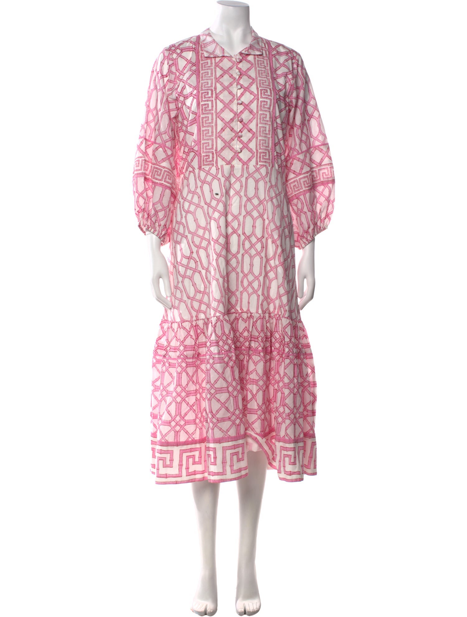 Sue Sartor Printed Long Dress