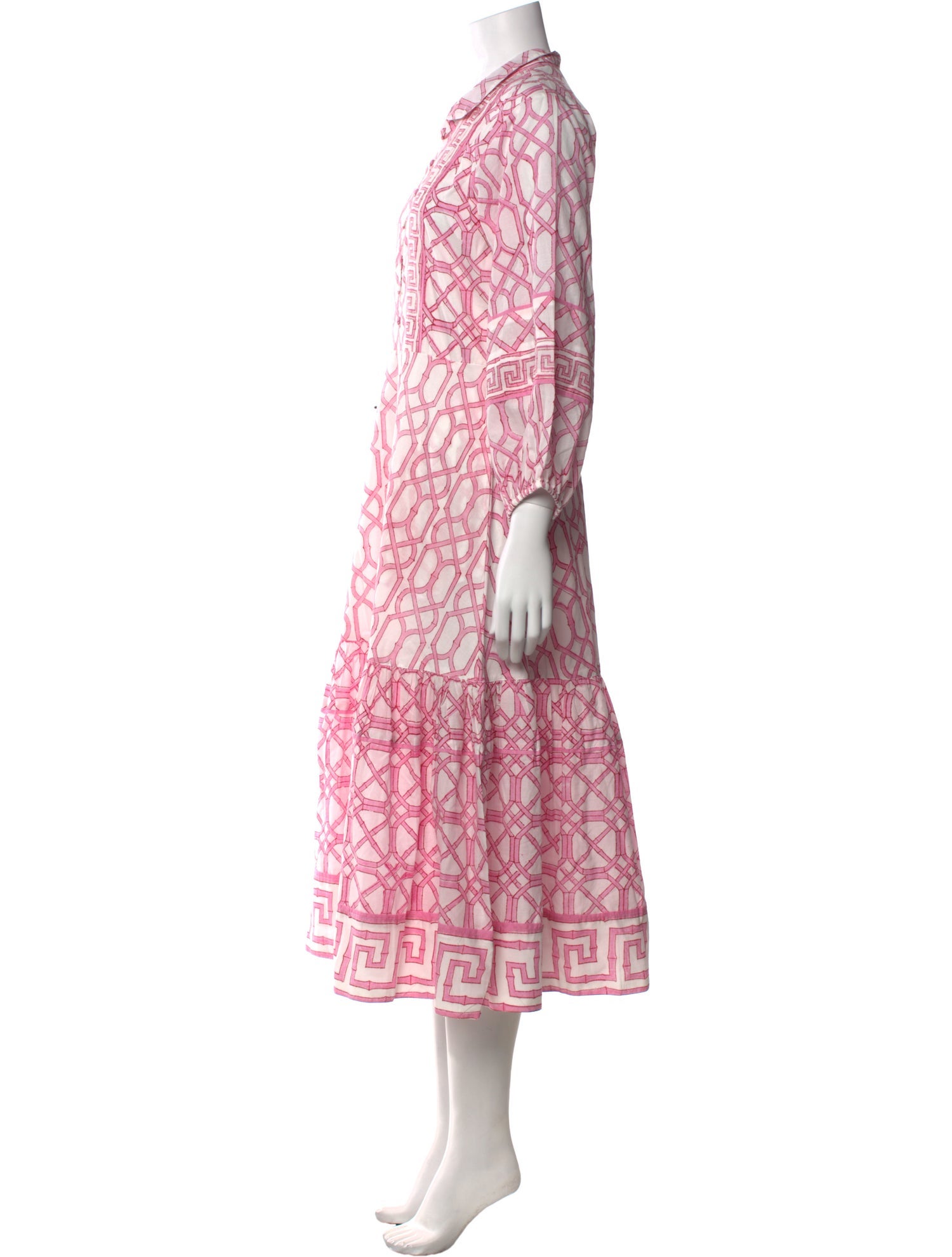 Sue Sartor Printed Long Dress
