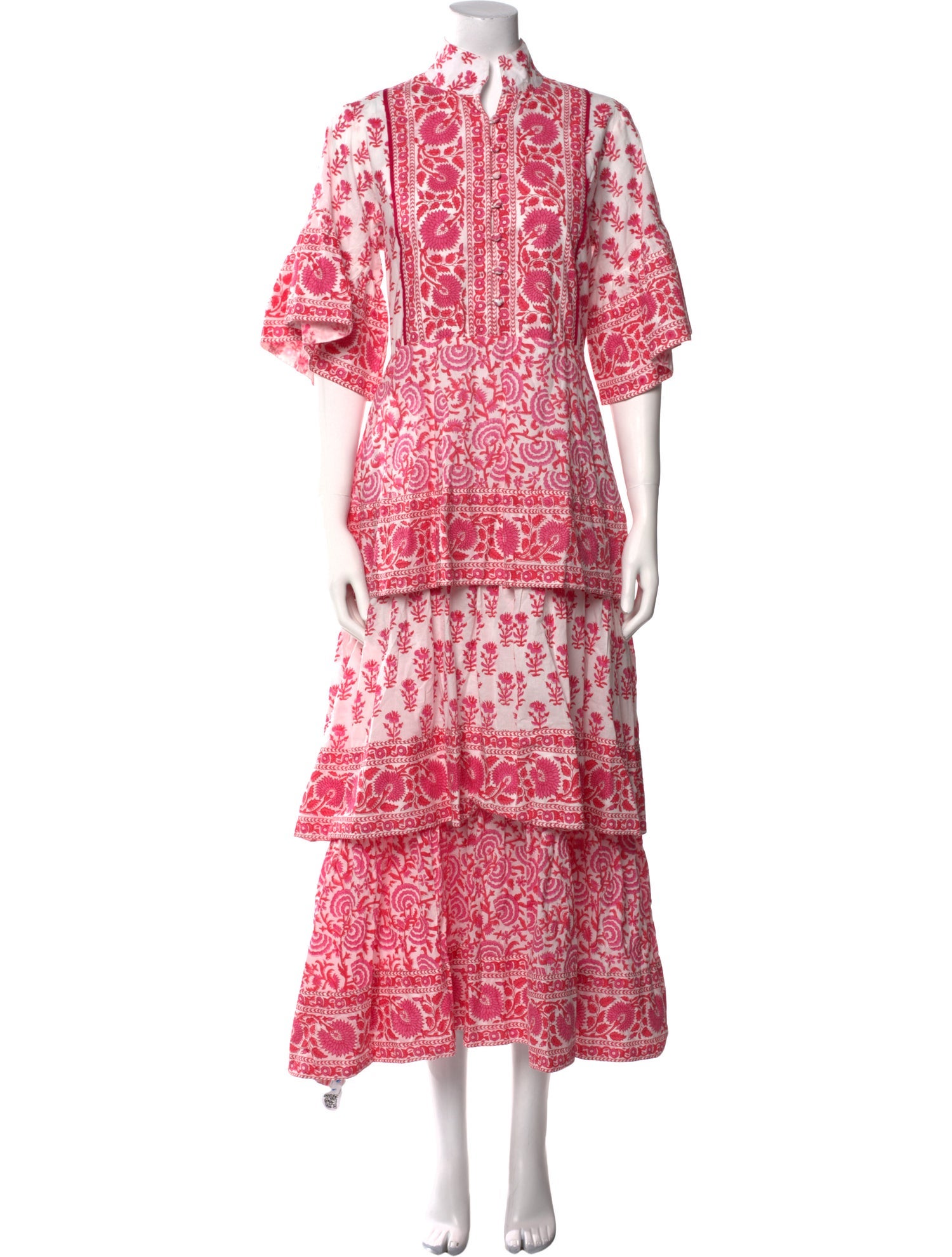 Sue Sartor Printed Long Dress