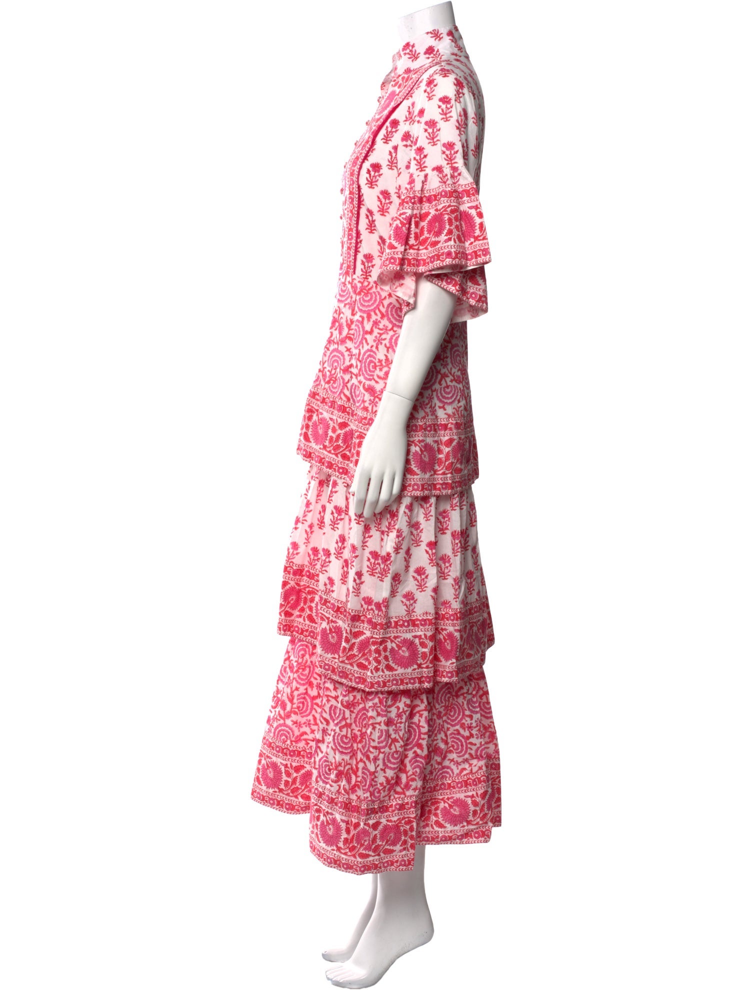 Sue Sartor Printed Long Dress