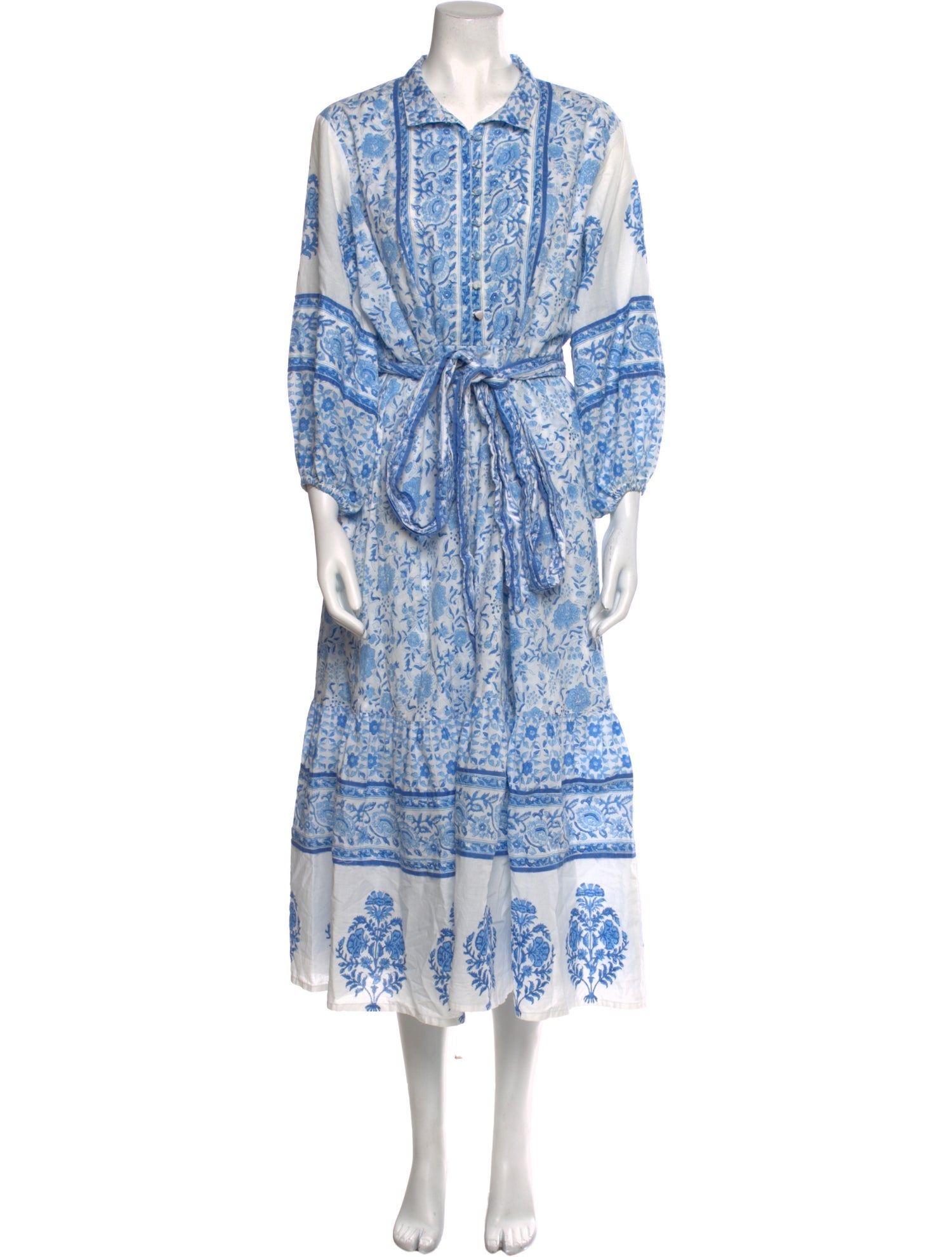 Sue Sartor Printed Long Dress