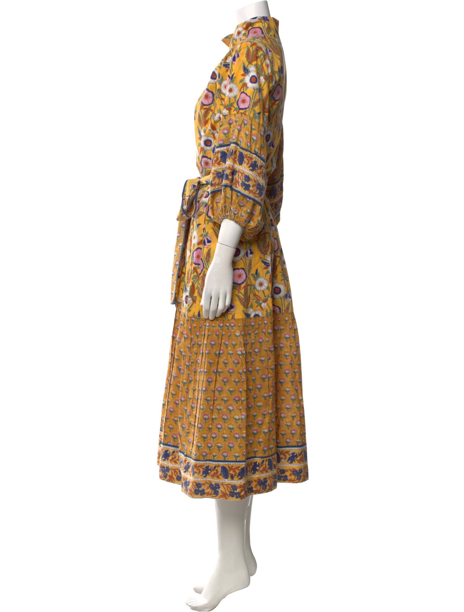 Sue Sartor Printed Long Dress