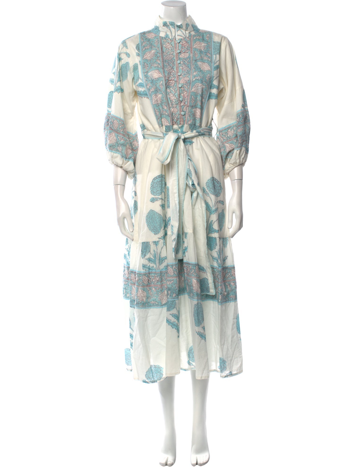 Sue Sartor Printed Long Dress