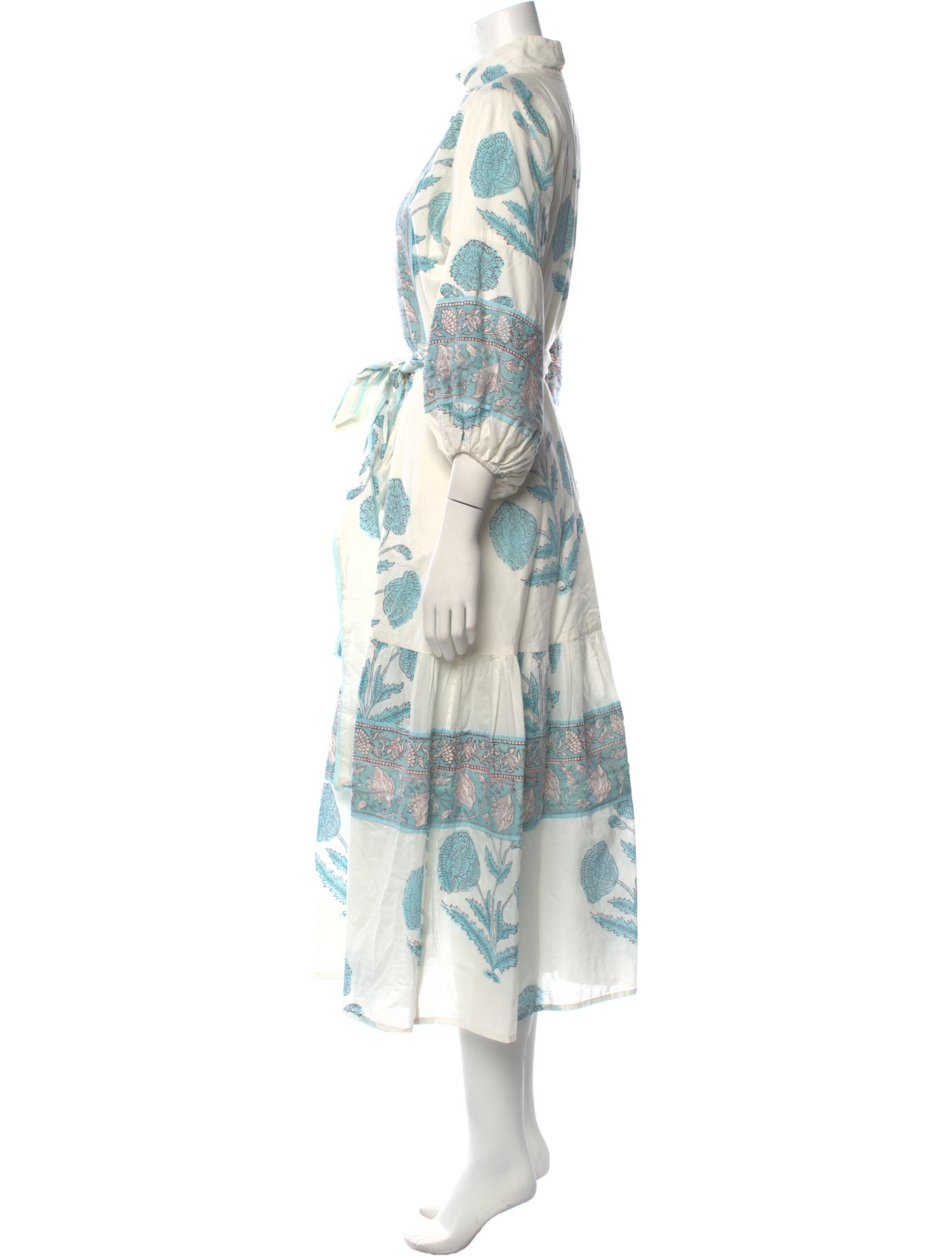Sue Sartor Printed Long Dress