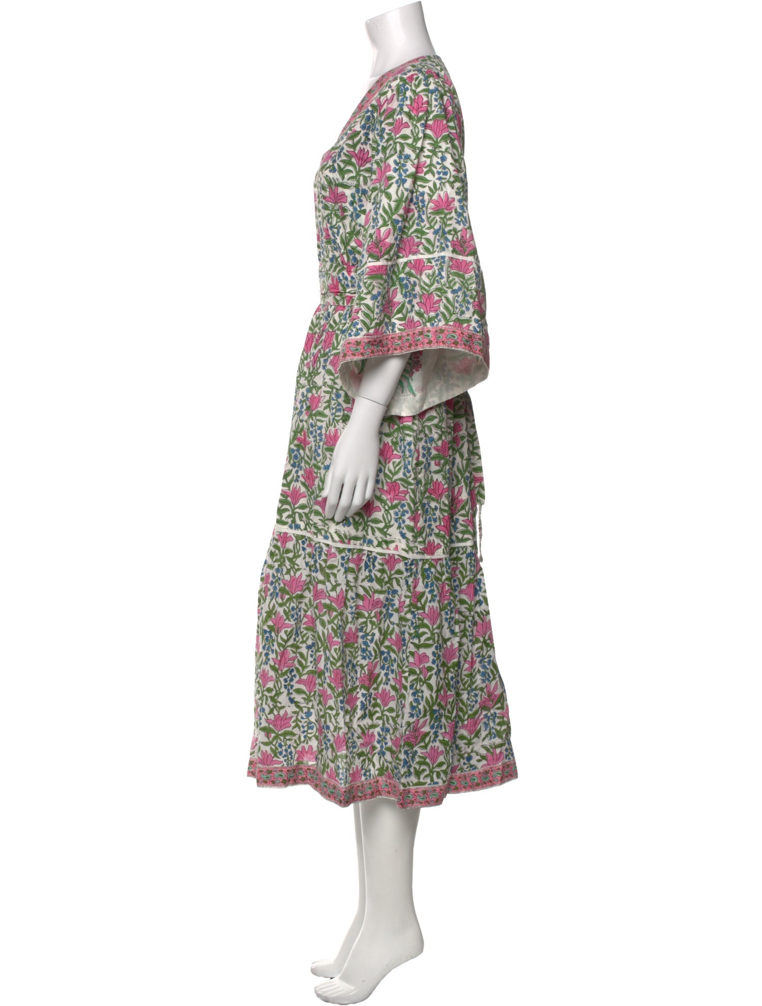 Sue Sartor Printed Long Dress