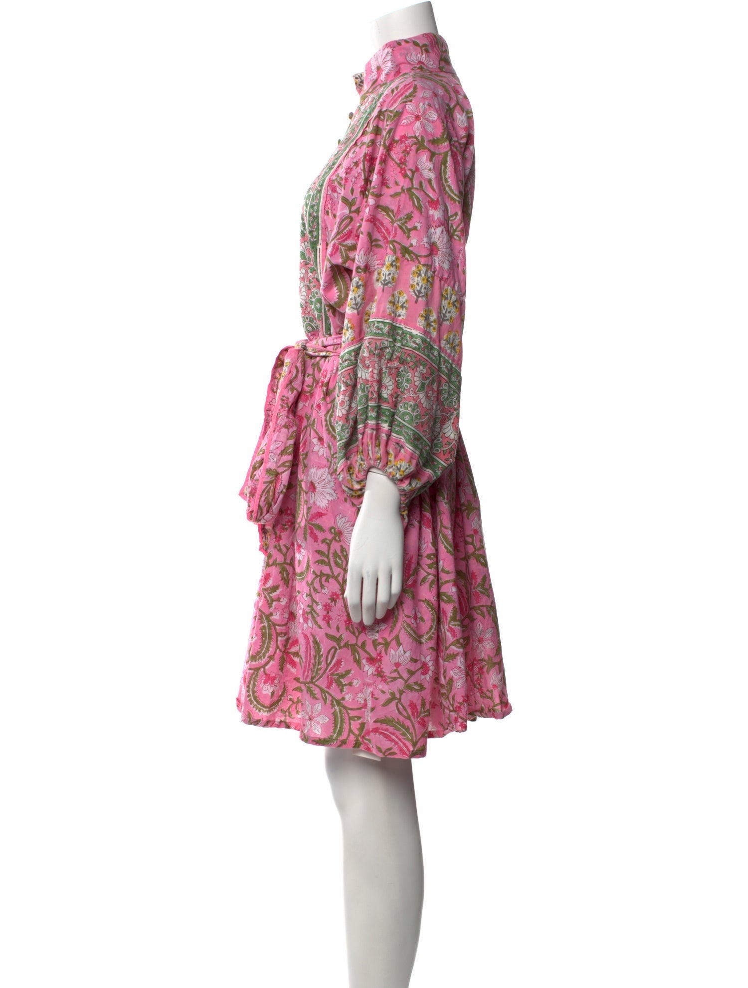 Sue Sartor Printed Mini Dress