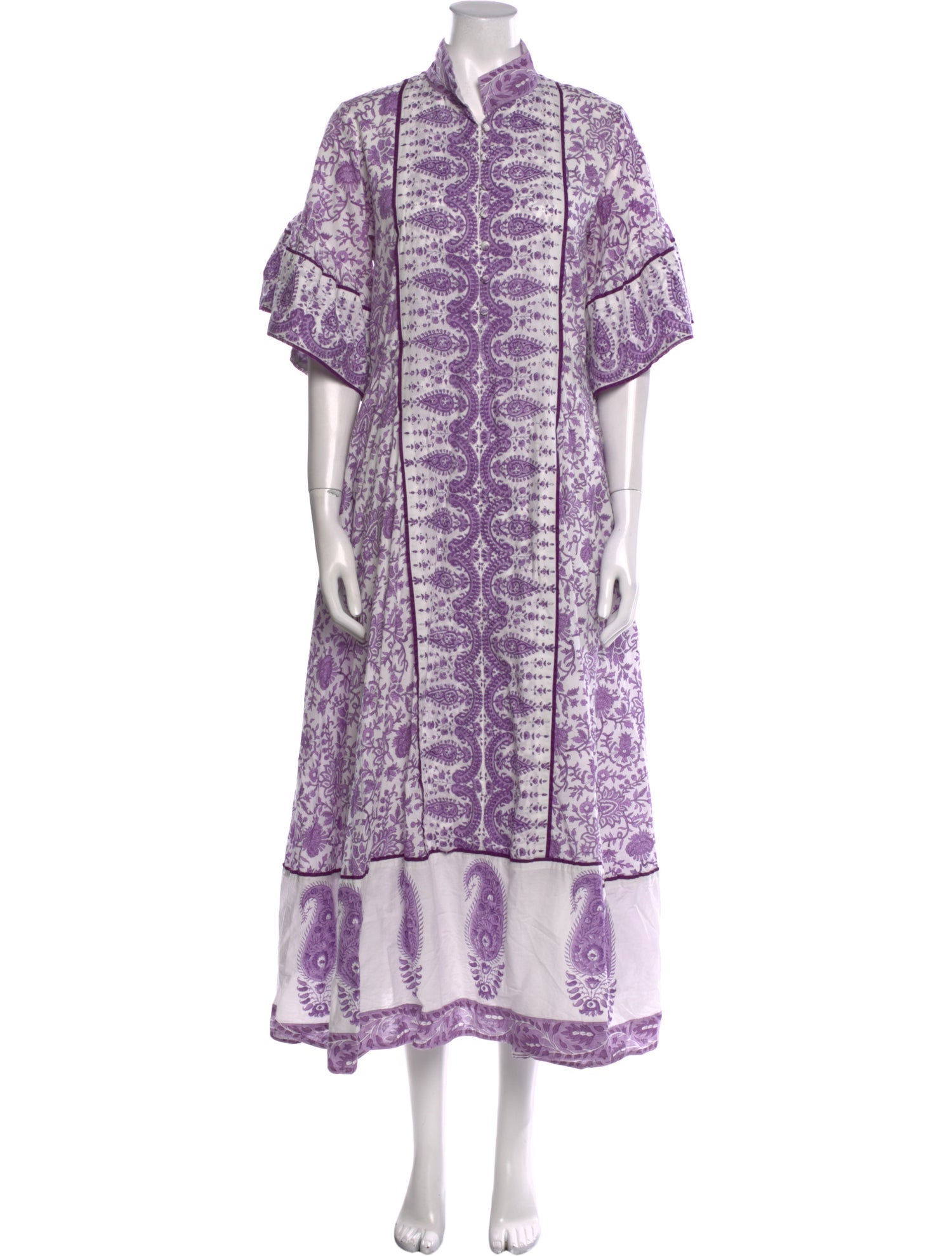 Sue Sartor Printed Long Dress