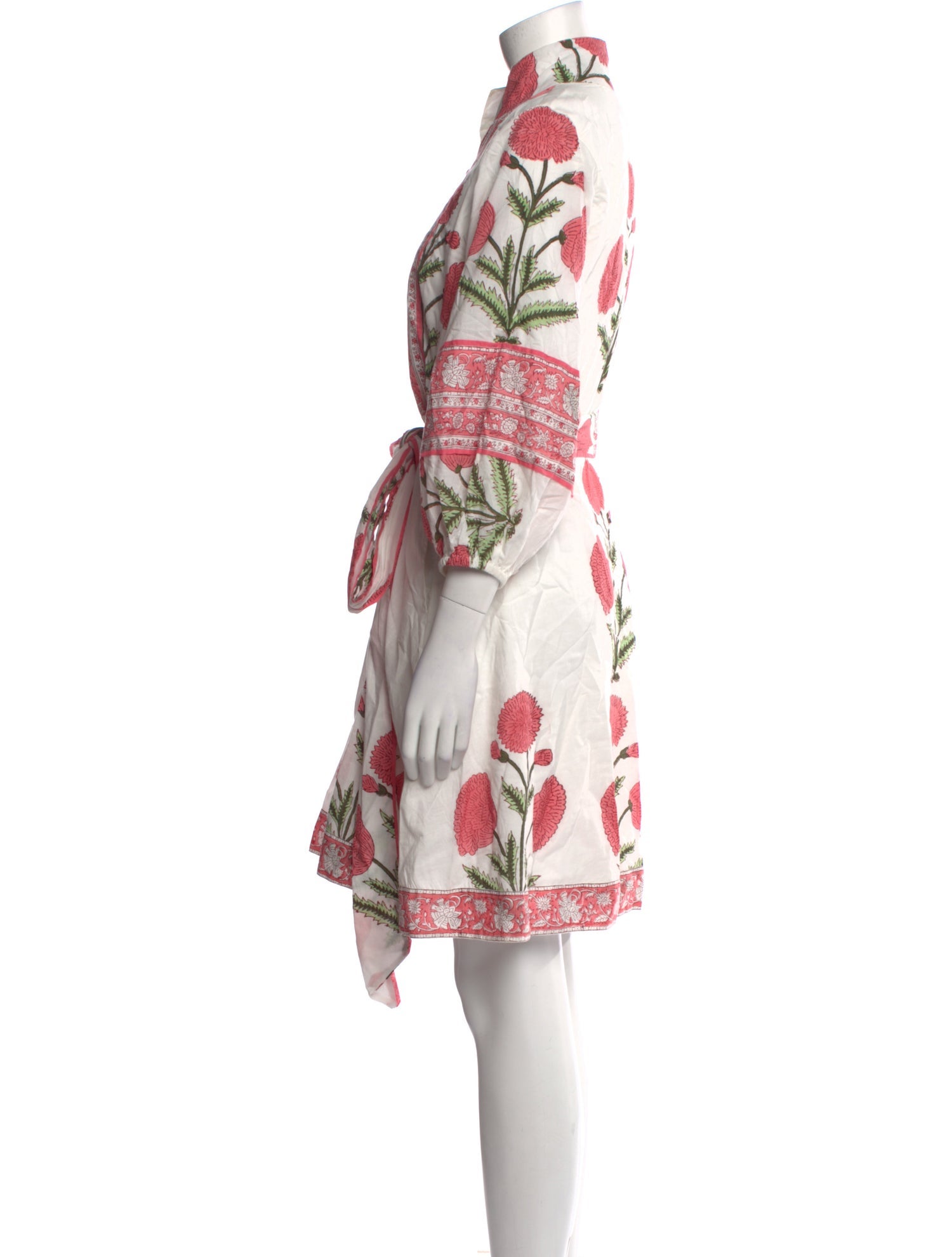 Sue Sartor Printed Knee-Length Dress