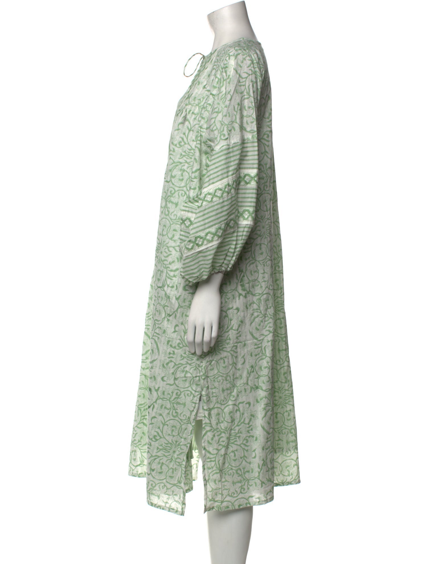 Sue Sartor Printed Midi Length Dress