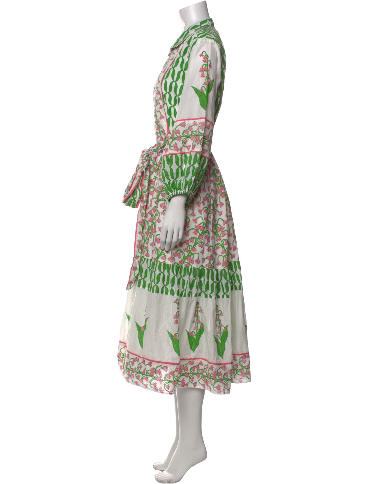 Sue Sartor Printed Long Dress
