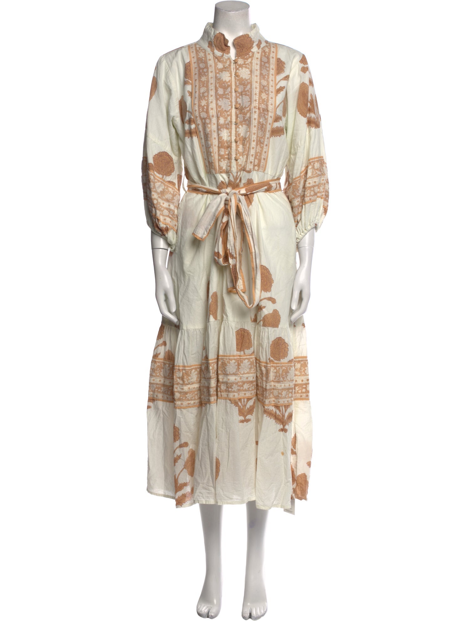 Sue Sartor Printed Long Dress