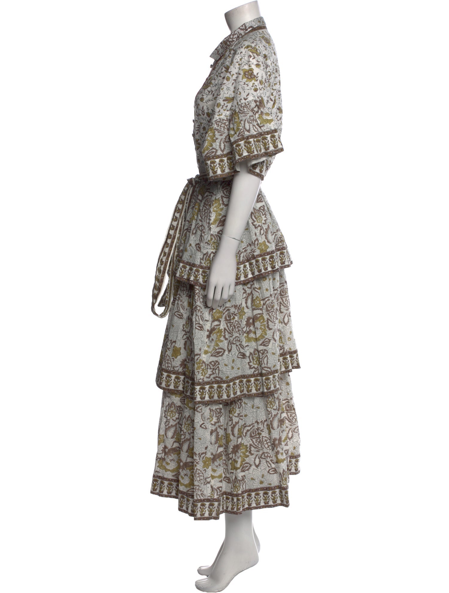 Sue Sartor Printed Long Dress