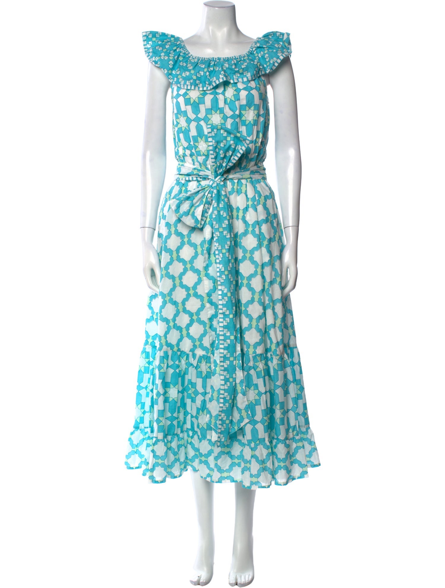 Sue Sartor Printed Long Dress