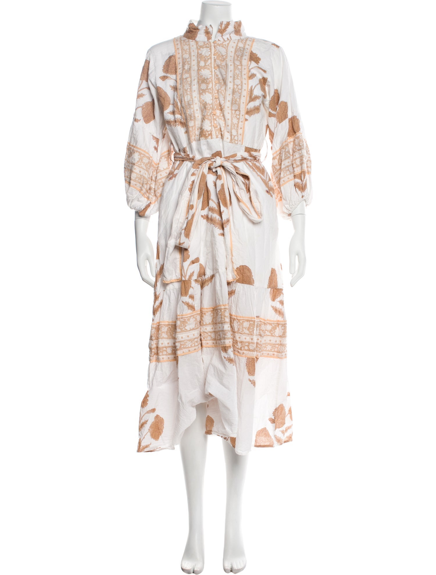 Sue Sartor Printed Long Dress