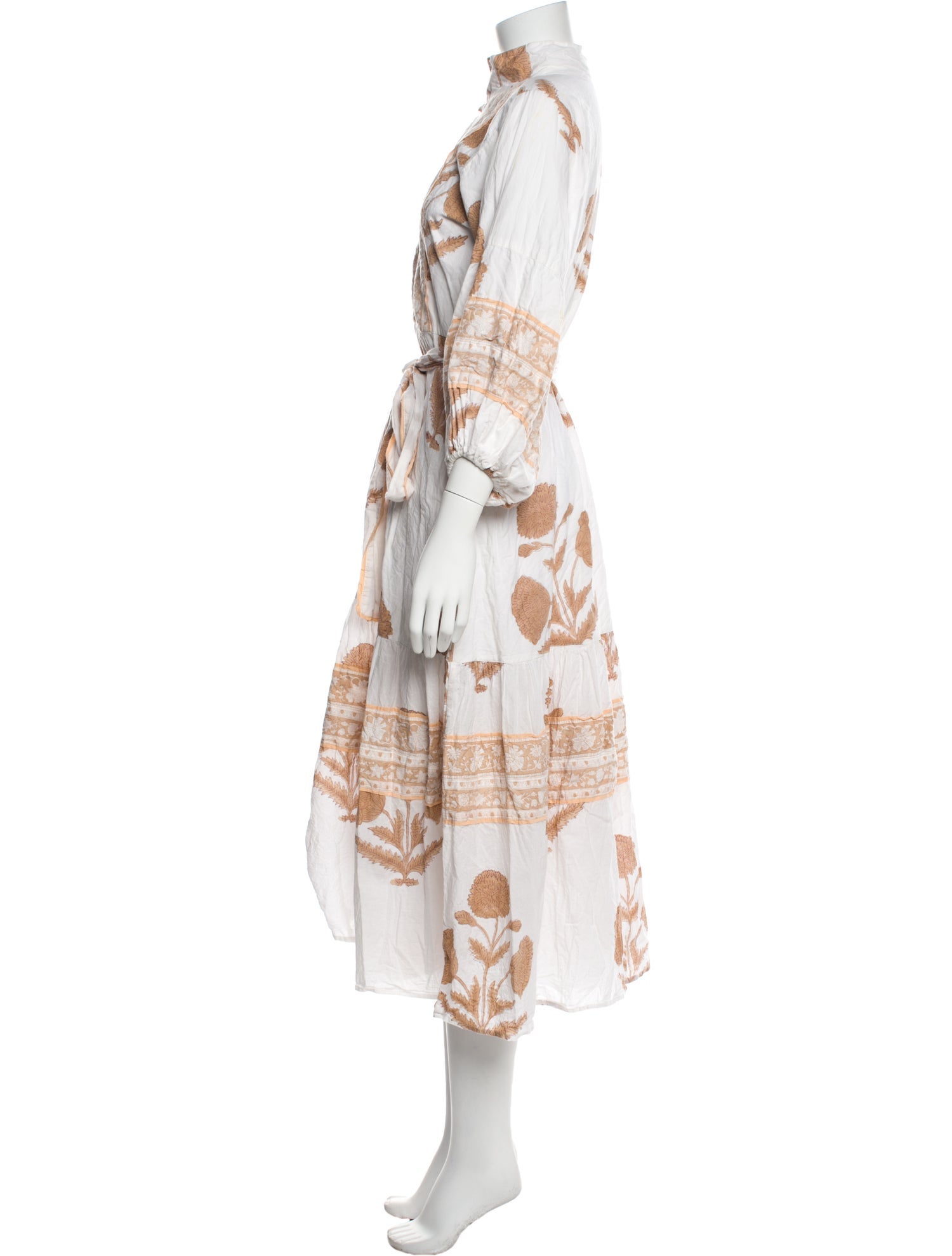 Sue Sartor Printed Long Dress