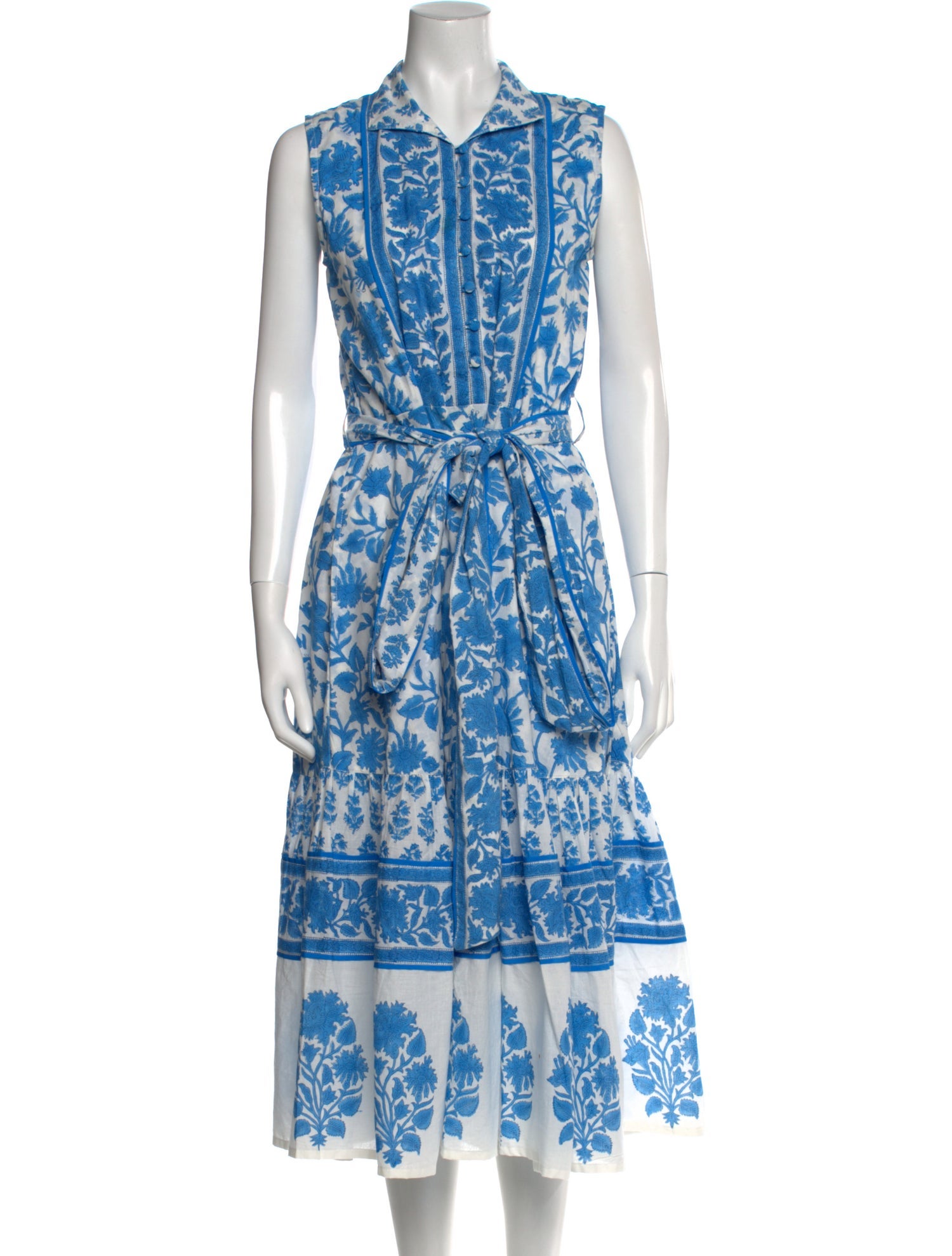 Sue Sartor Printed Long Dress