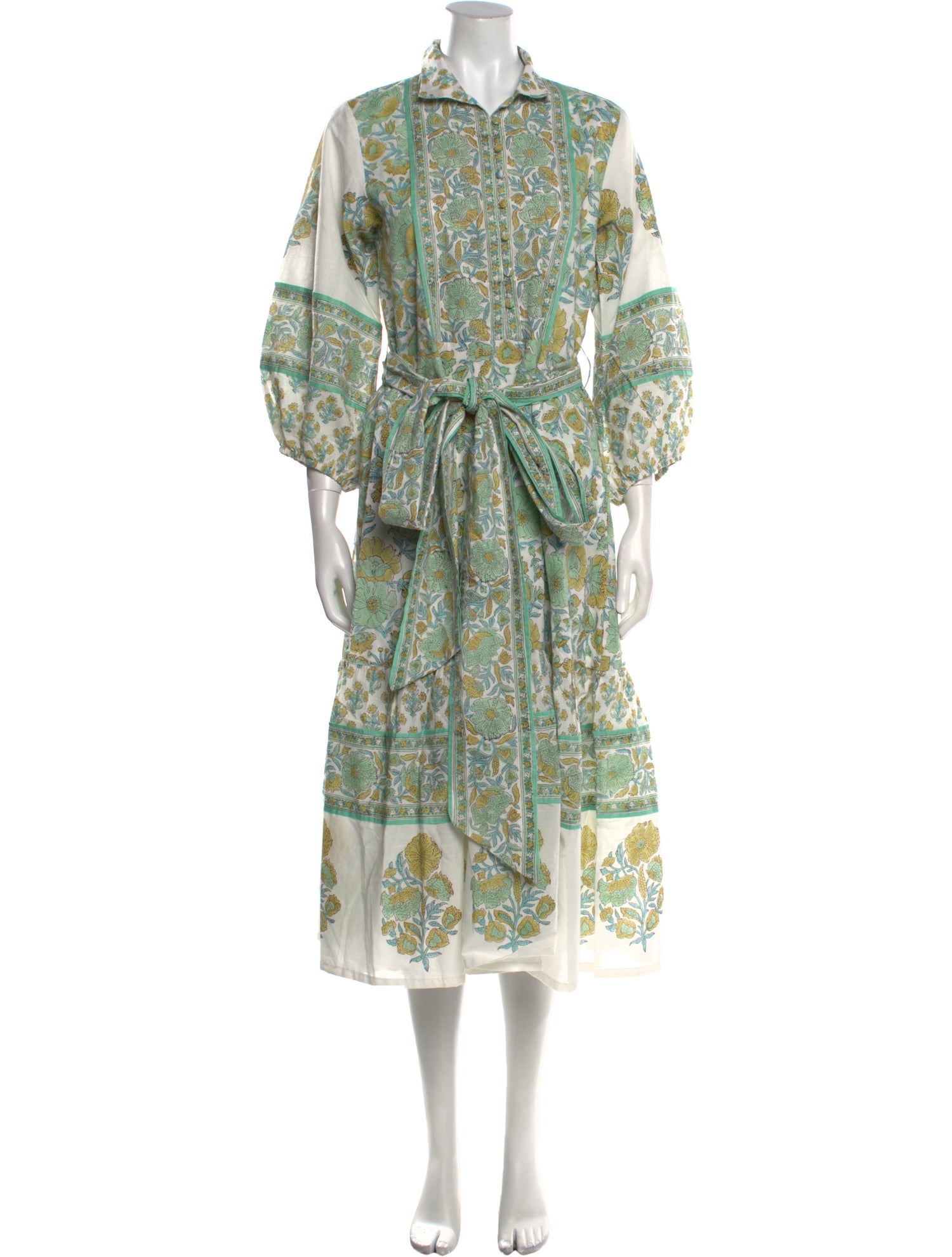 Sue Sartor Printed Long Dress