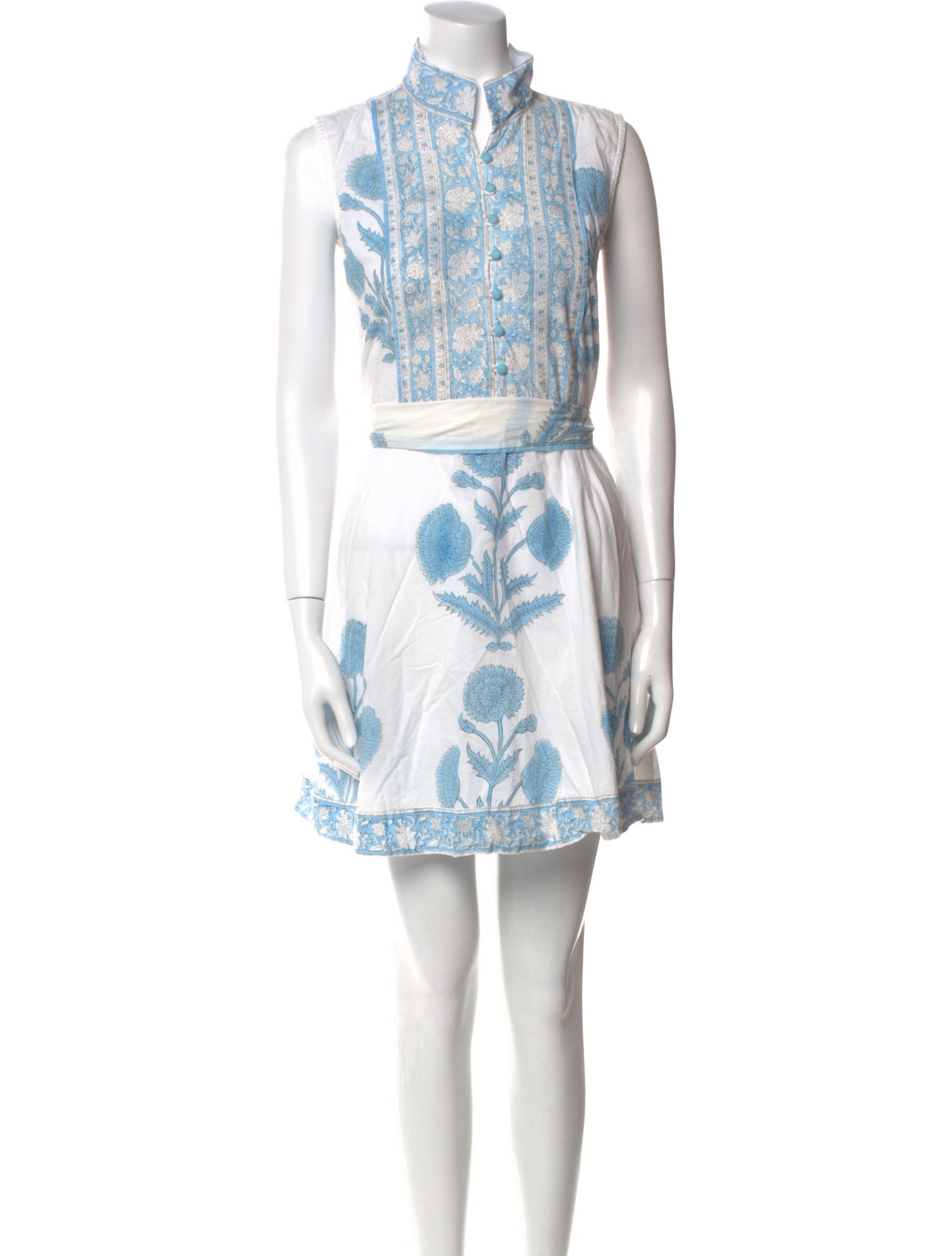 Sue Sartor Printed Mini Dress