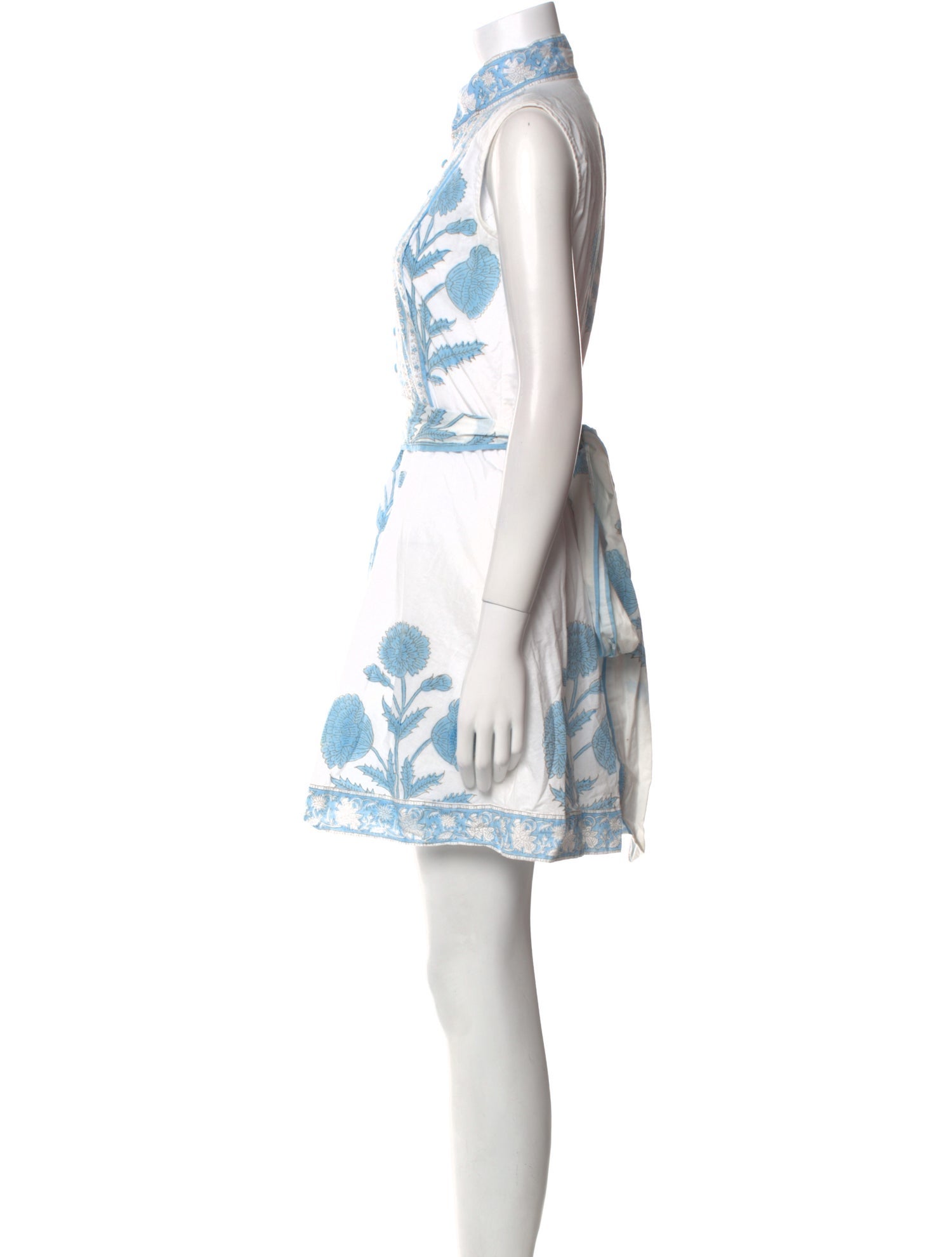 Sue Sartor Printed Mini Dress