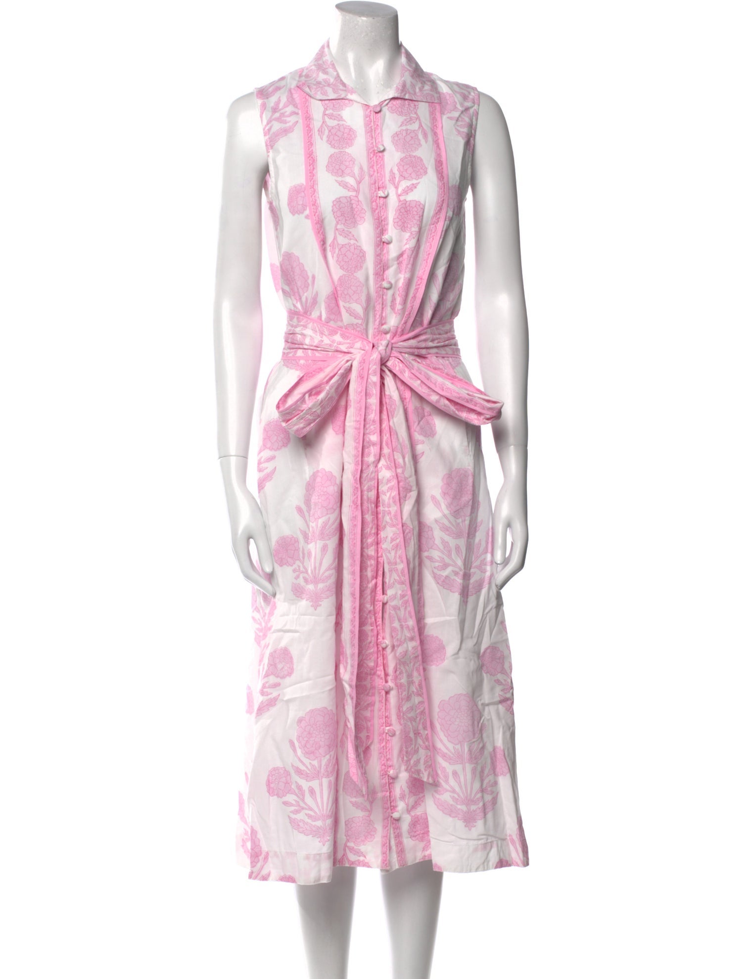 Sue Sartor Floral Print Long Dress