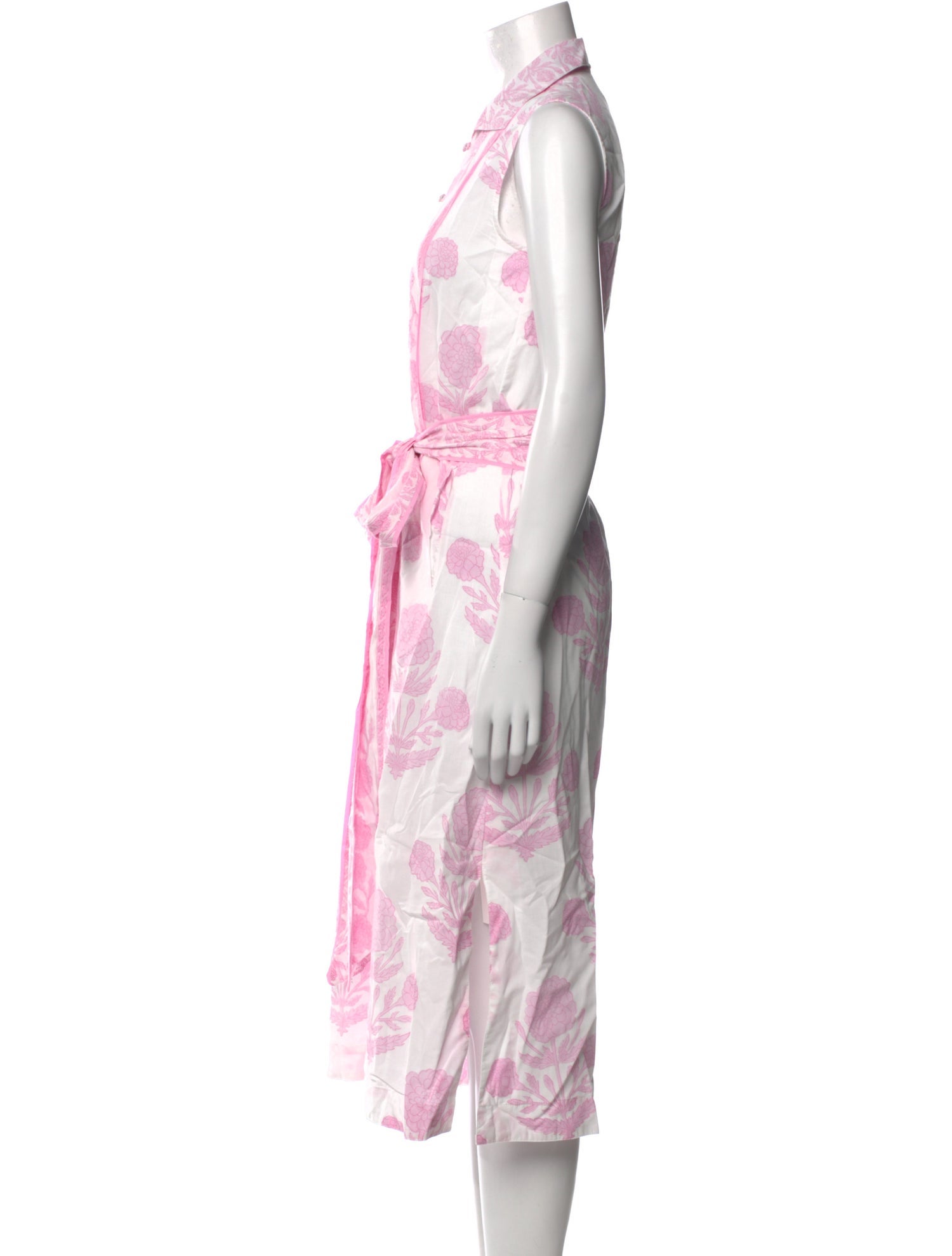 Sue Sartor Floral Print Long Dress