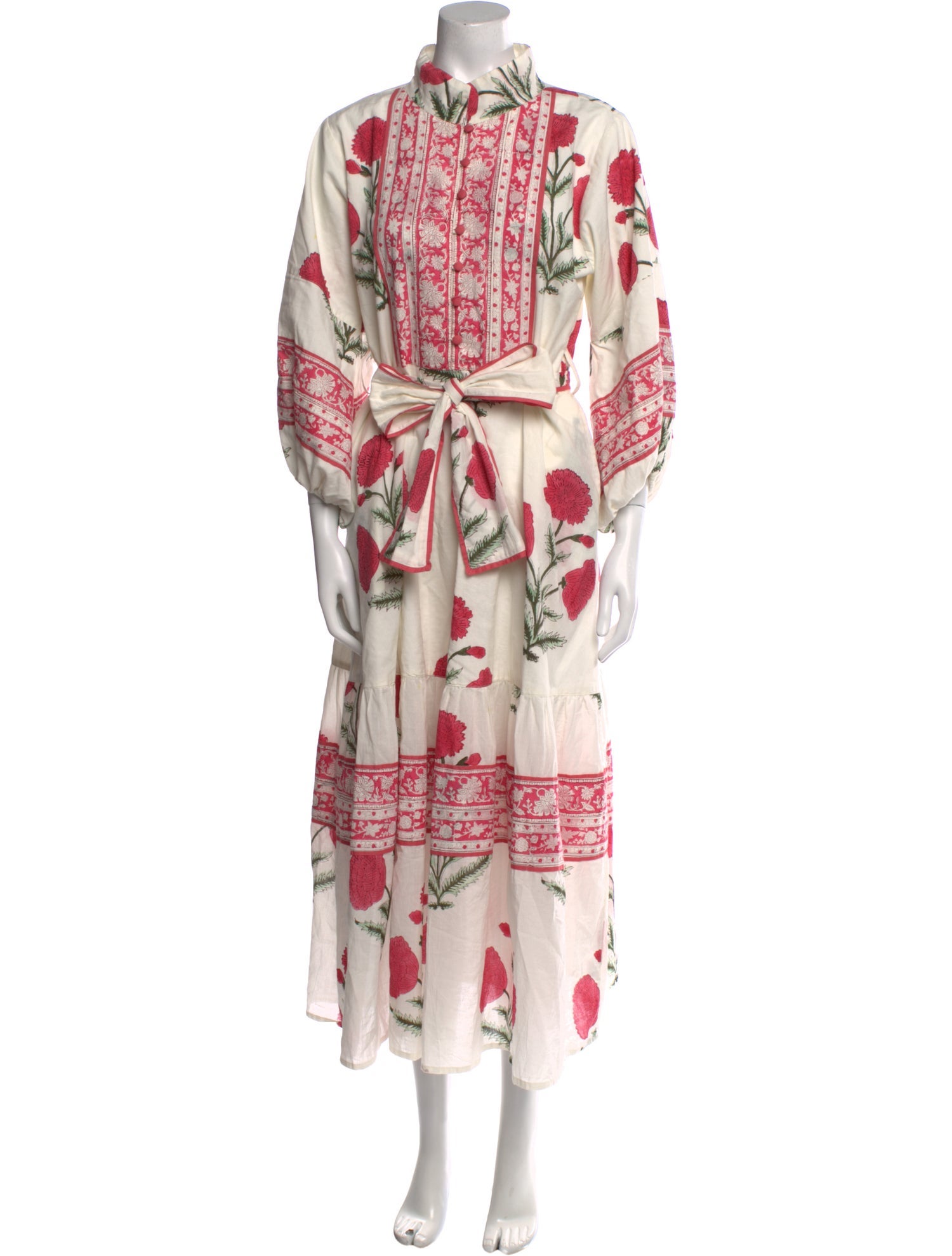 Sue Sartor Printed Long Dress