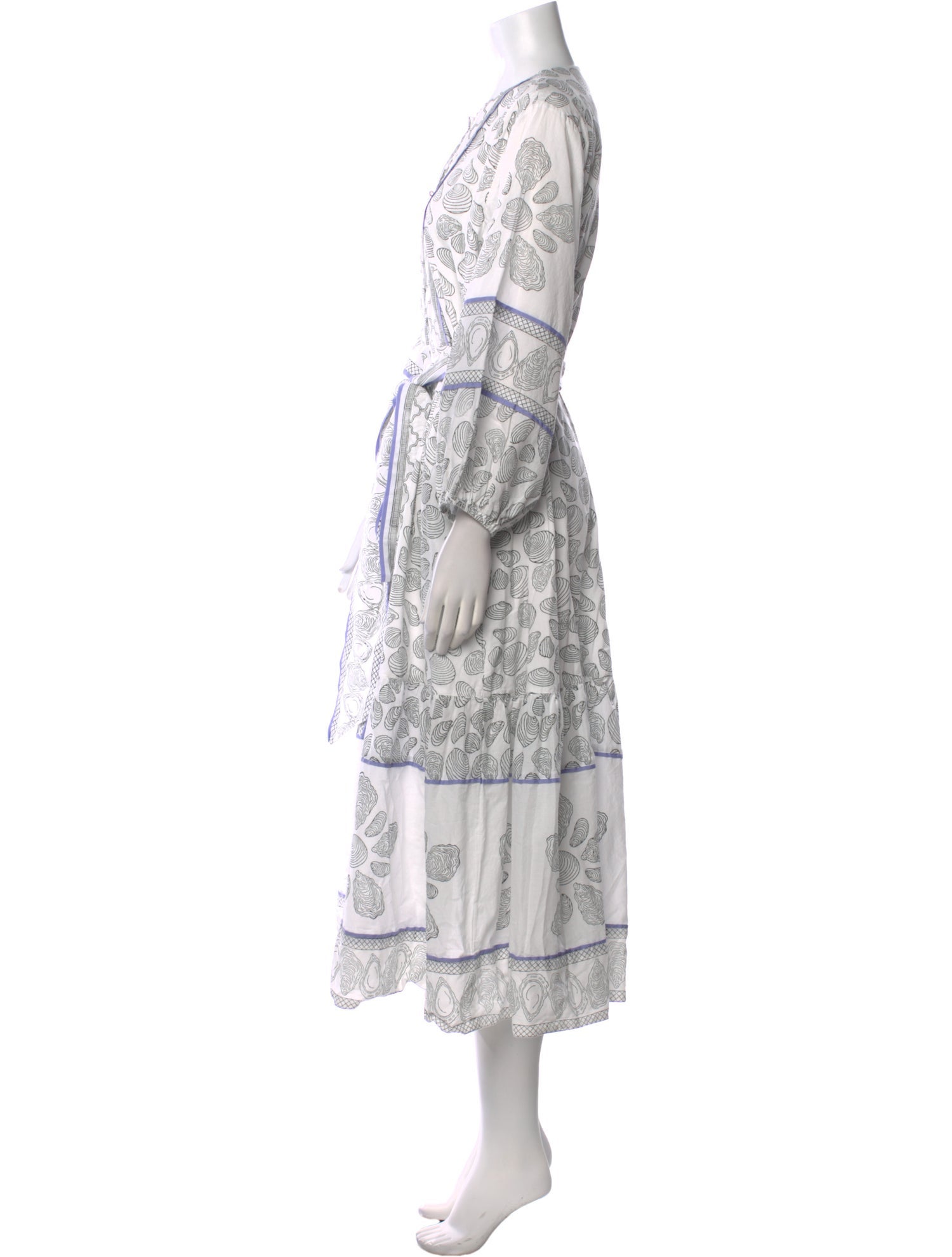 Sue Sartor Printed Long Dress