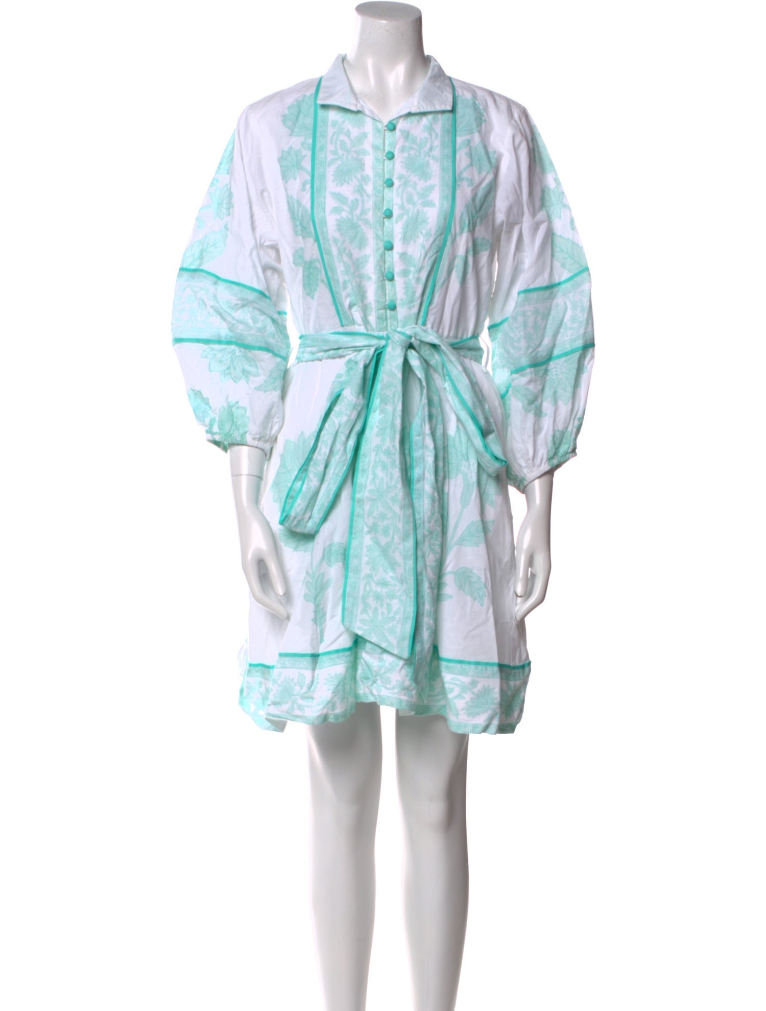 Sue Sartor Printed Knee-Length Dress