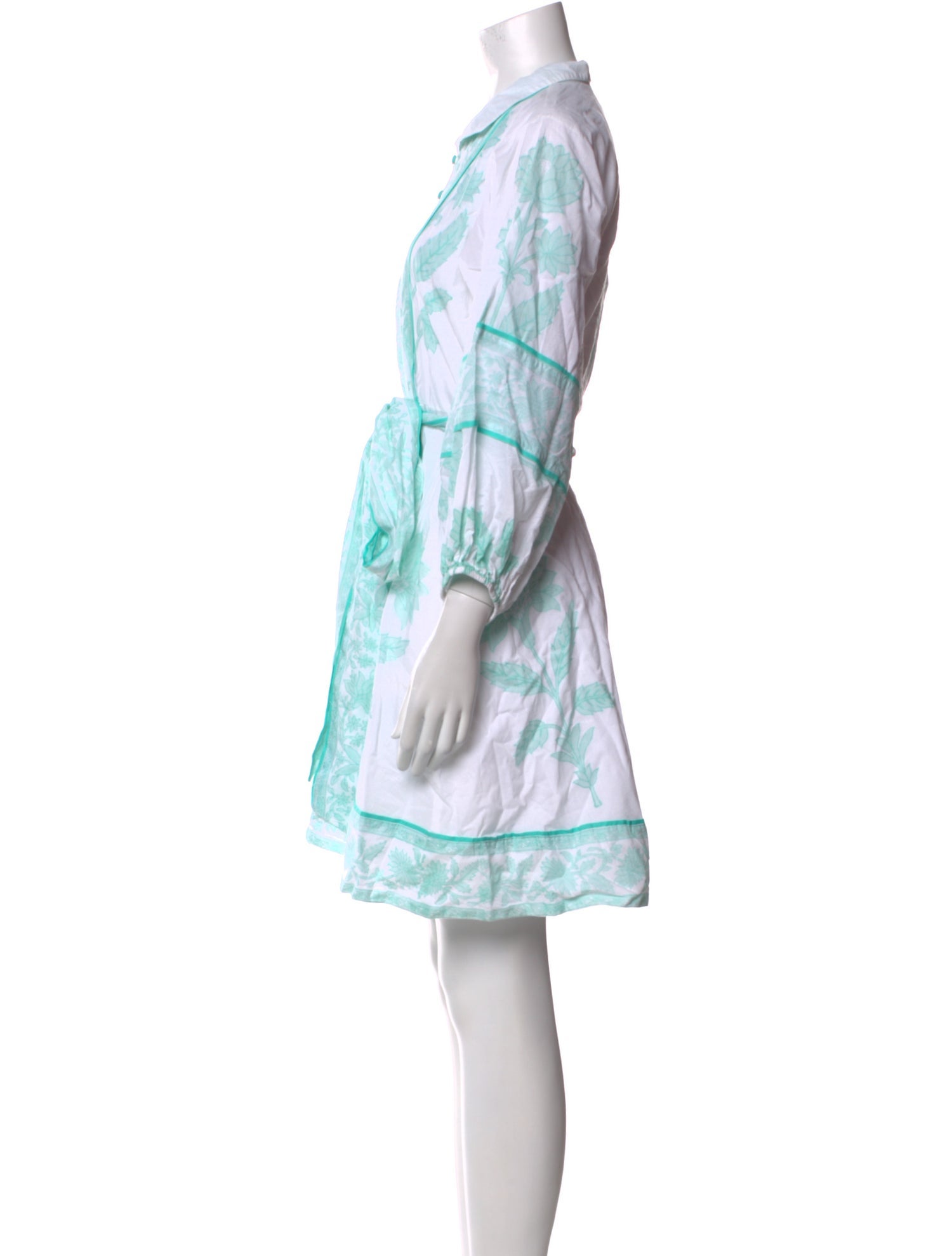 Sue Sartor Printed Knee-Length Dress