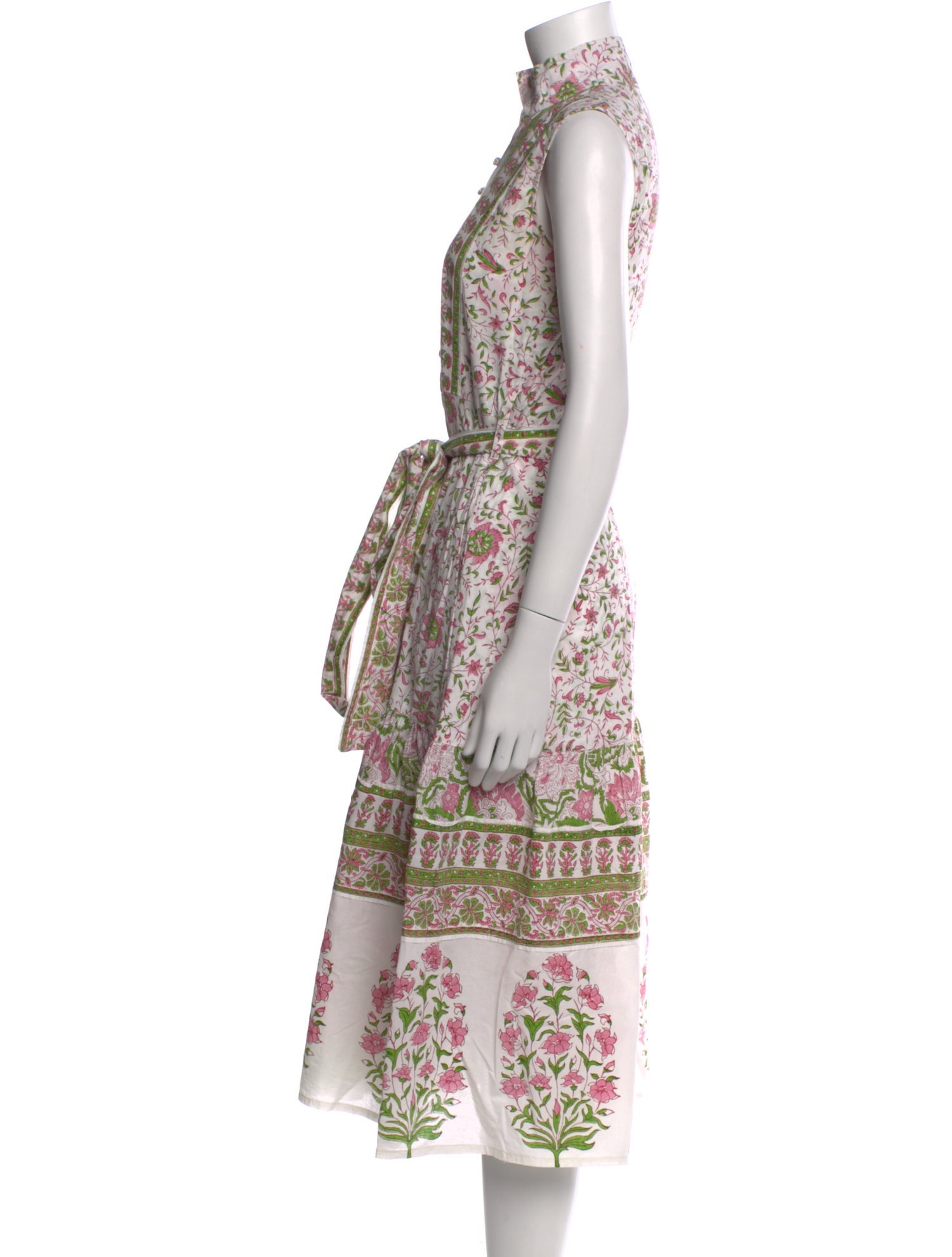 Sue Sartor Silk Midi Length Dress