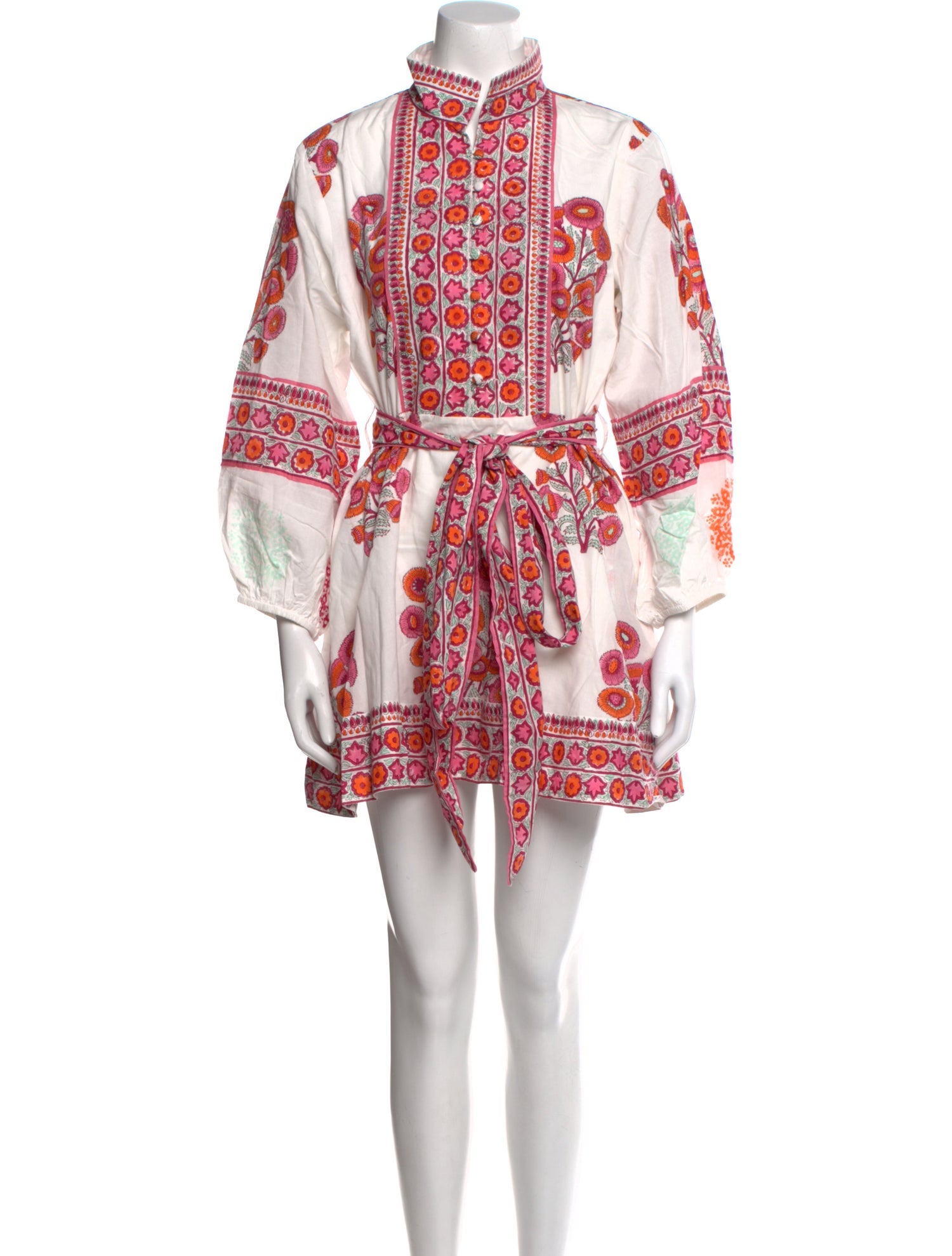 Sue Sartor Printed Mini Dress