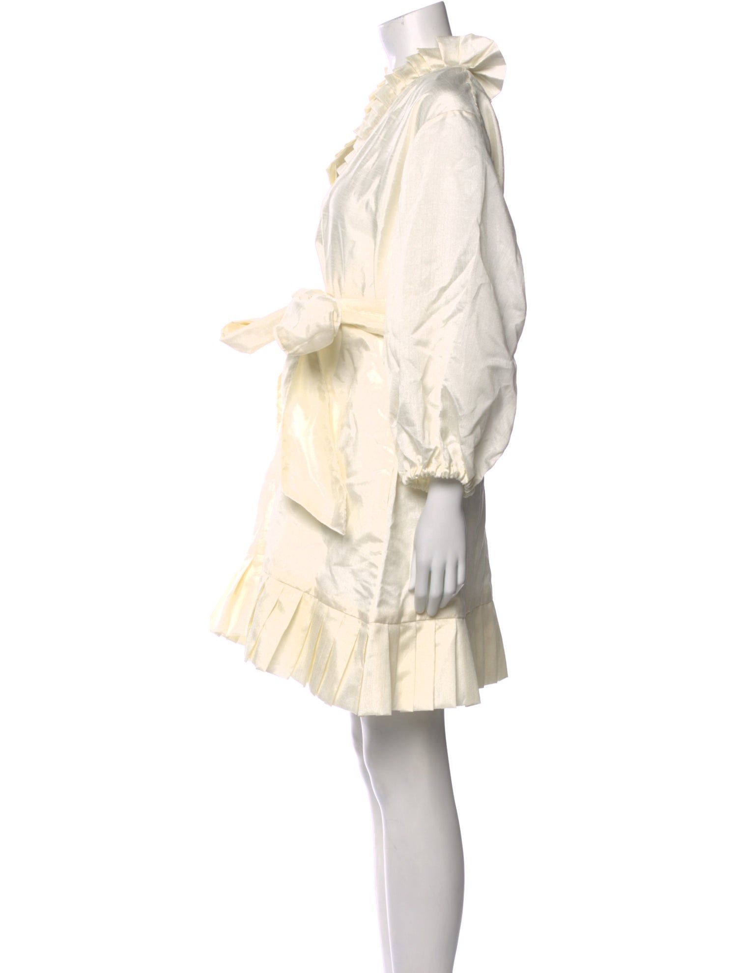 Sue Sartor V-Neck Mini Dress