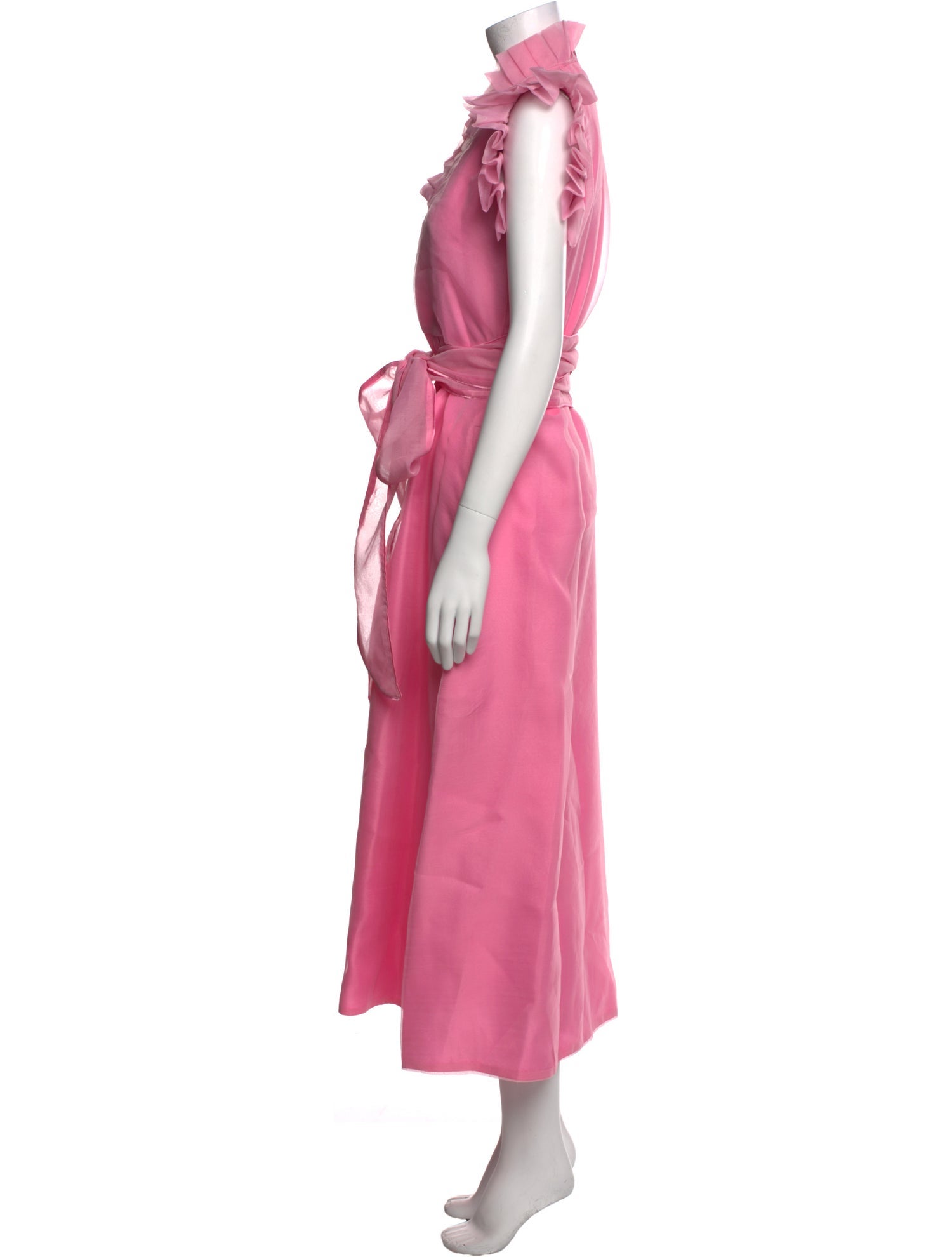 Sue Sartor V-Neck Long Dress