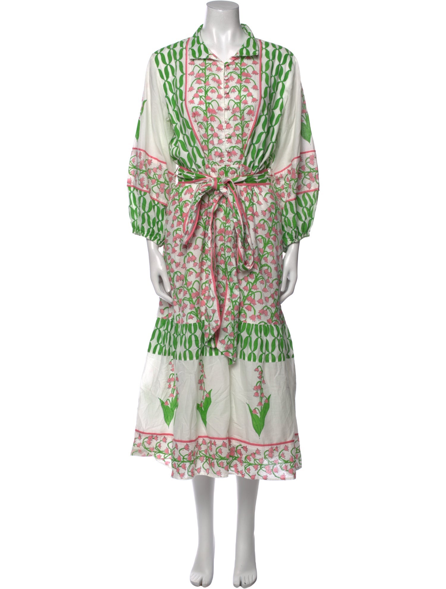 Sue Sartor Printed Long Dress