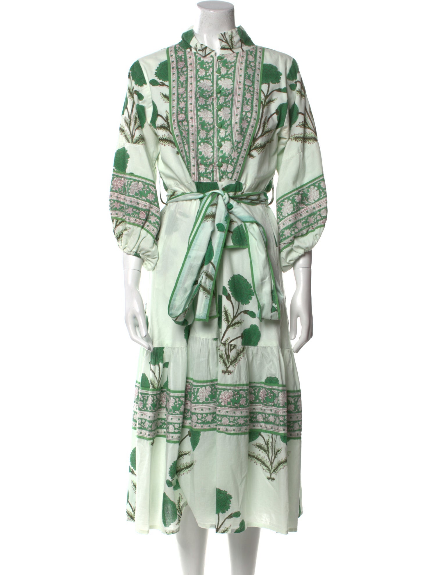 Sue Sartor Printed Long Dress