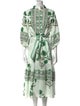 Sue Sartor Printed Long Dress