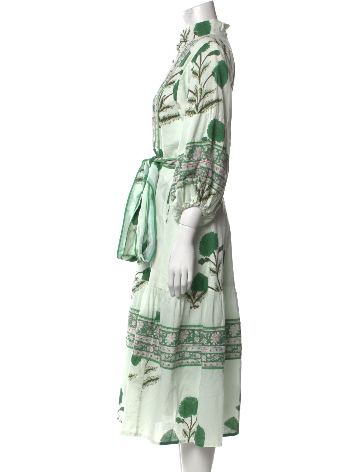 Sue Sartor Printed Long Dress
