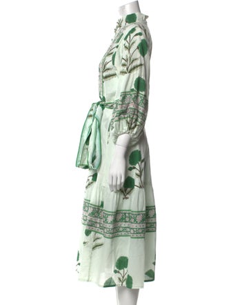 Sue Sartor Printed Long Dress