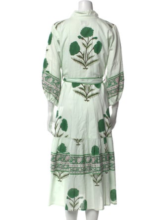 Sue Sartor Printed Long Dress