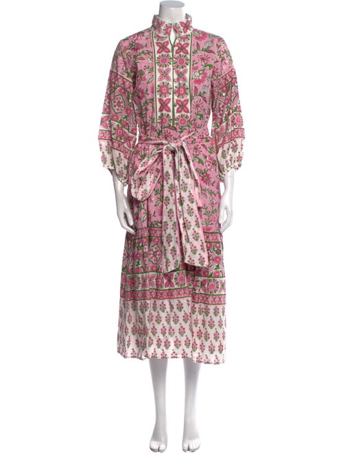Sue Sartor Paisley Print Long Dress