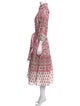Sue Sartor Paisley Print Long Dress